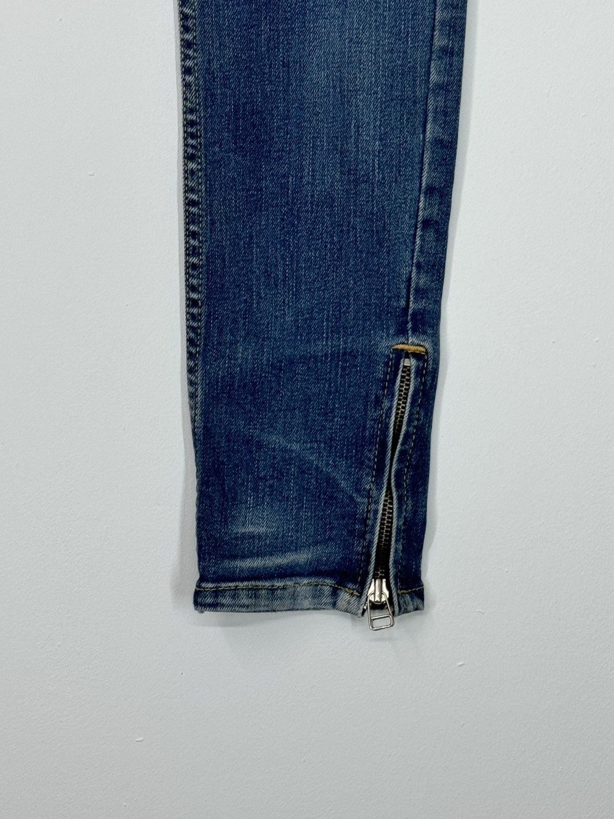 If Six Was Nine Acid Wash RedPepper Skinny Multi Pocket Jeans Low Rise Size US 28 / EU 44 - 8 Thumbnail
