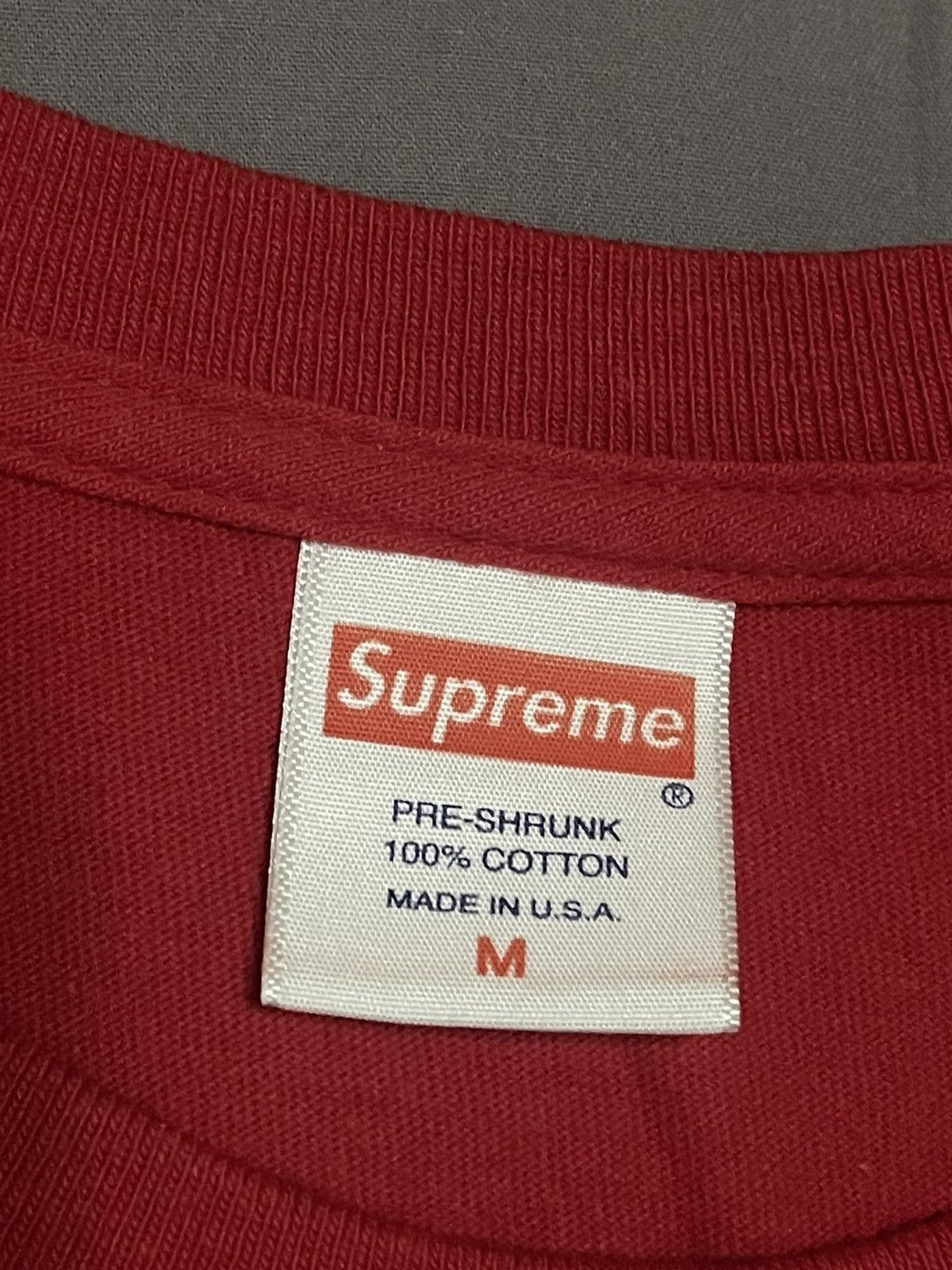 Supreme Supreme elephant tee red medium Size US M / EU 48-50 / 2 - 5 Thumbnail