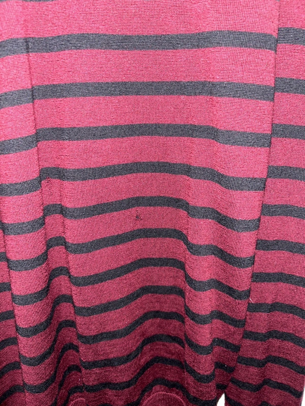 A.P.C. APC Striped Sweater Red/Black - Medium Size US M / EU 48-50 / 2 - 6 Thumbnail