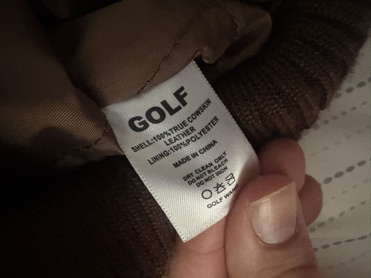 Golf Wang Golf Wang Strawberry Leather Jacket (Bought Coachella 2024) Size US XL / EU 56 / 4 - 4 Thumbnail