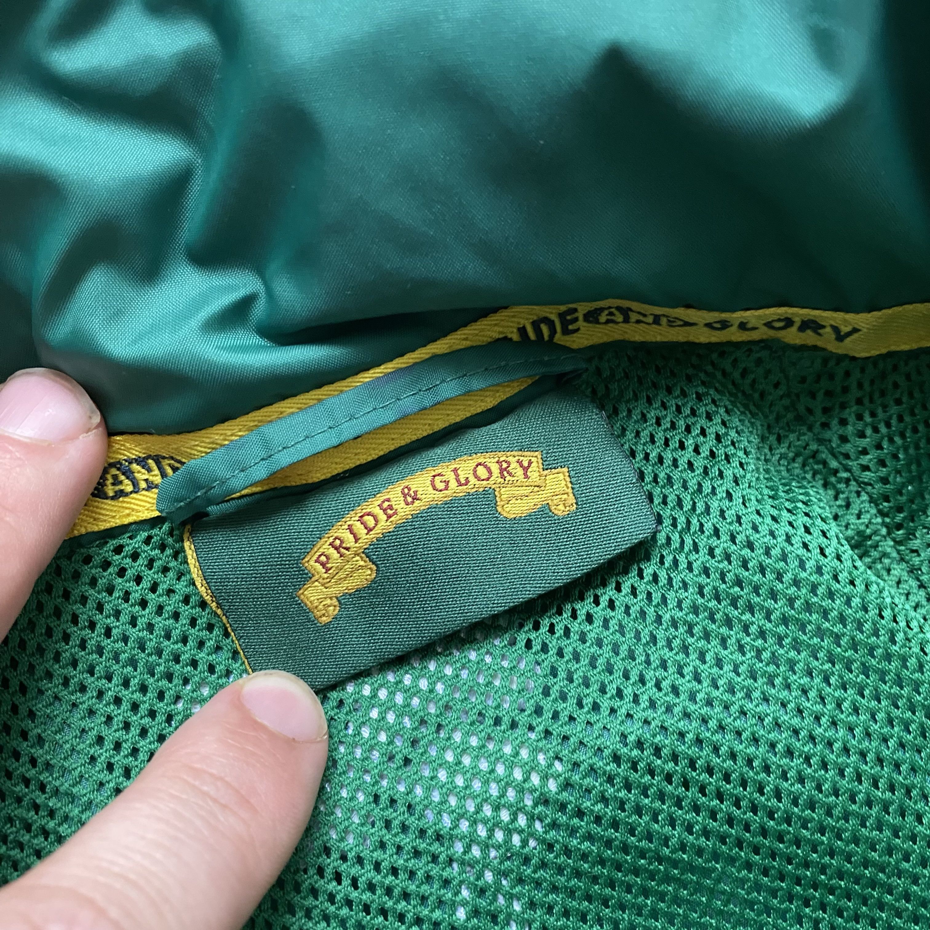 Canterbury of New Zealand ☘️Vintage Faded Ireland Rugby nylon jacket light Windbreaker Size US M / EU 48-50 / 2 - 6 Thumbnail