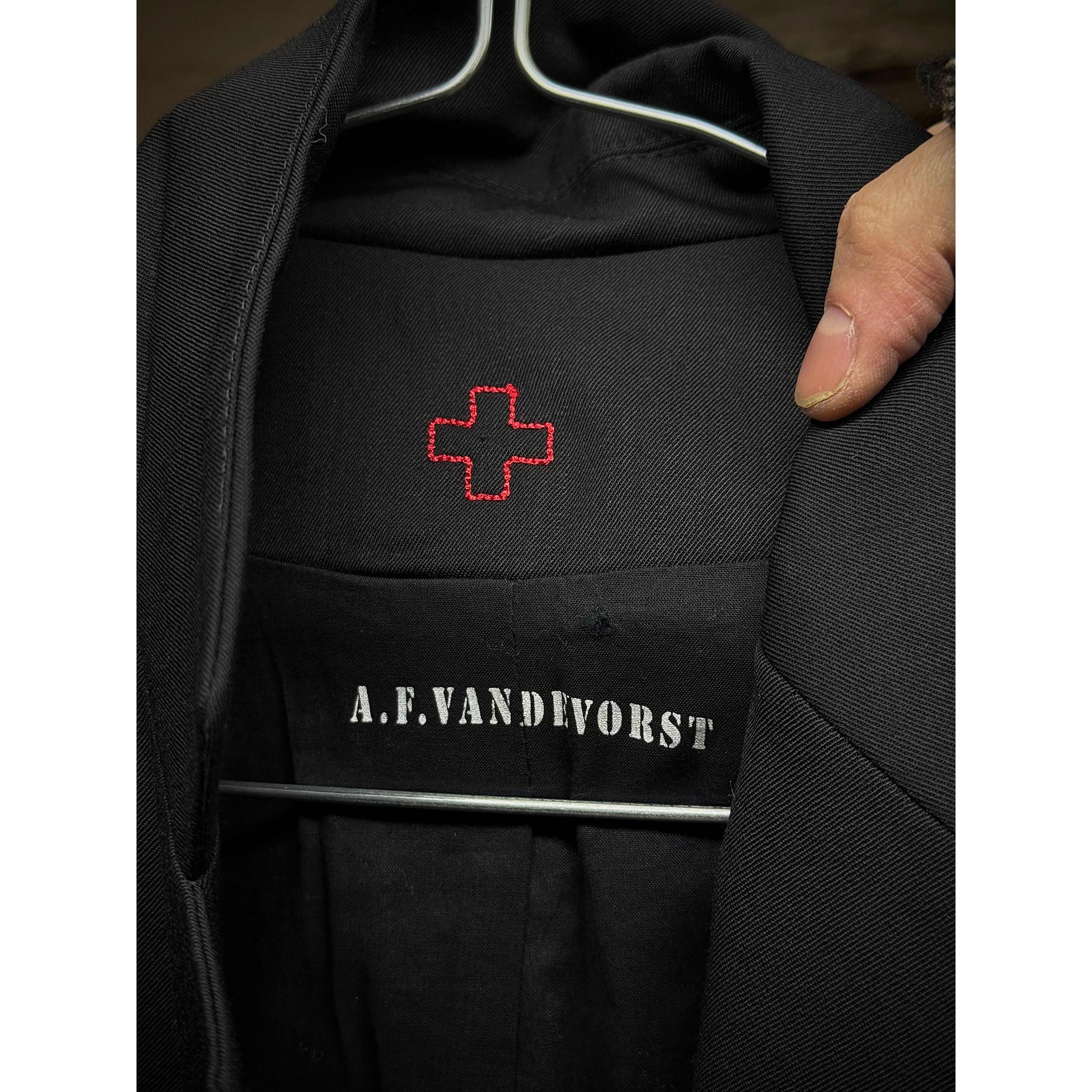 A.F. Vandevorst A.F.Vandevorst Classic Notched Lapel Single Button Blazer Size US M / EU 48-50 / 2 - 6 Thumbnail