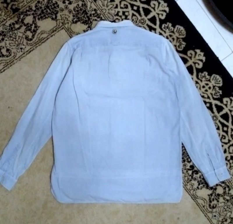 Visvim Visvim long rider shirt L/S light indigo Size US S / EU 44-46 / 1 - 6 Thumbnail