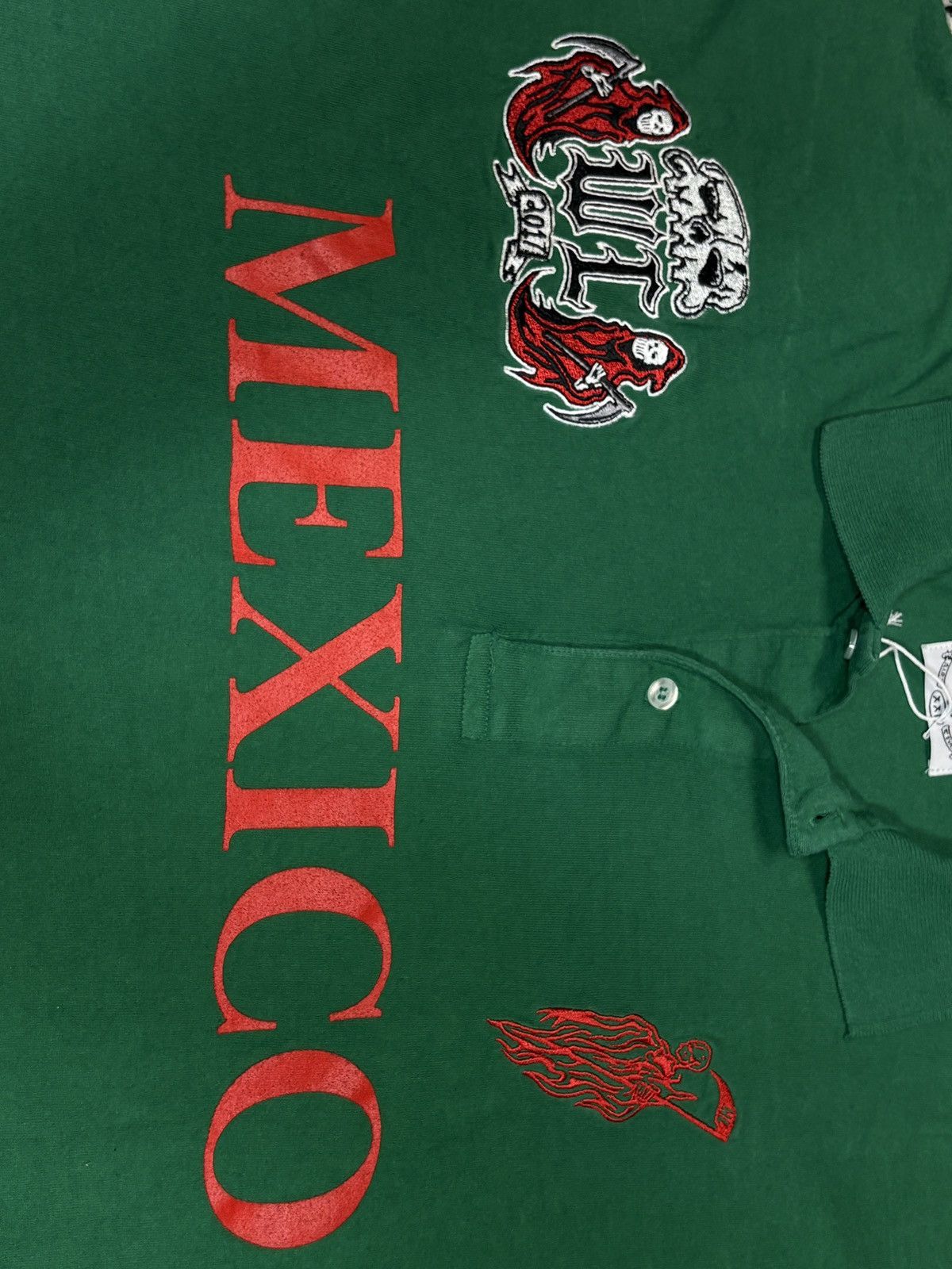 Warren Lotas 2023 Warren Lotas Green Mexico Polo Size XXL Size US XXL / EU 58 / 5 - 5 Thumbnail