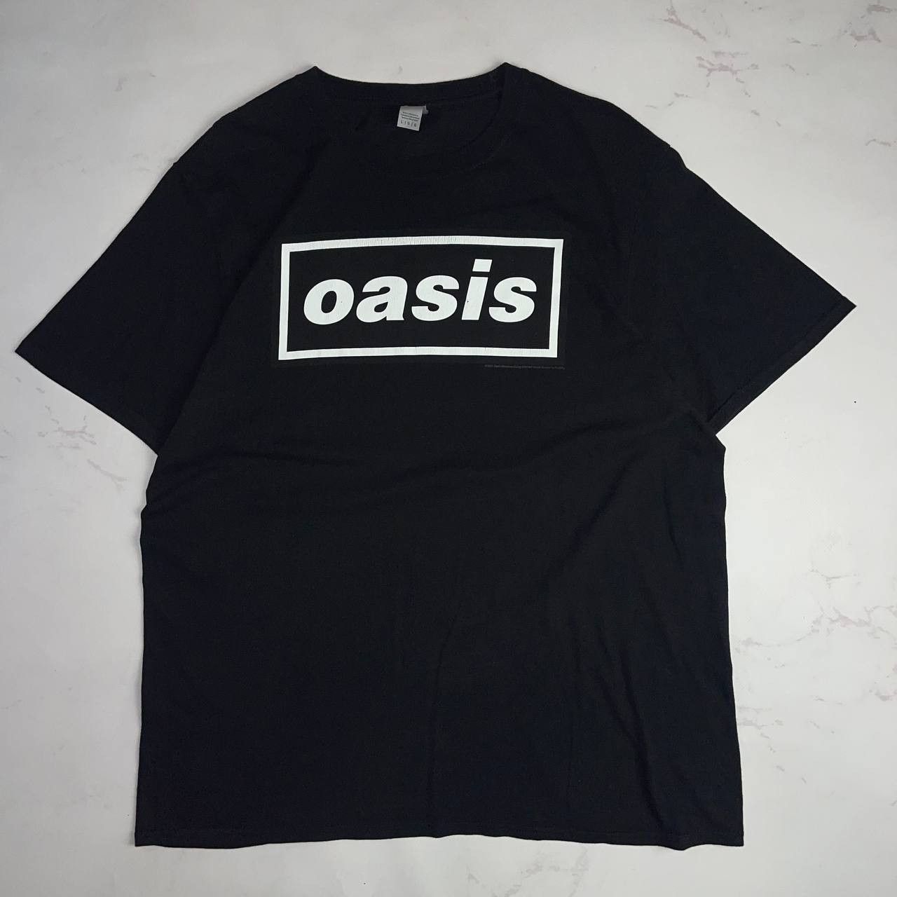 Vintage Vintage OASIS DEFINITELY Y2K ROCK BAND T-SHIRT MENS SIZE L Size US L / EU 52-54 / 3 - 1 Thumbnail