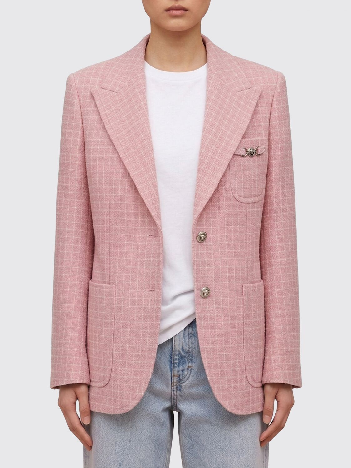 Versace Versace Jacket Woman Pink Size XS / US 0-2 / IT 36-38 - 1 Thumbnail
