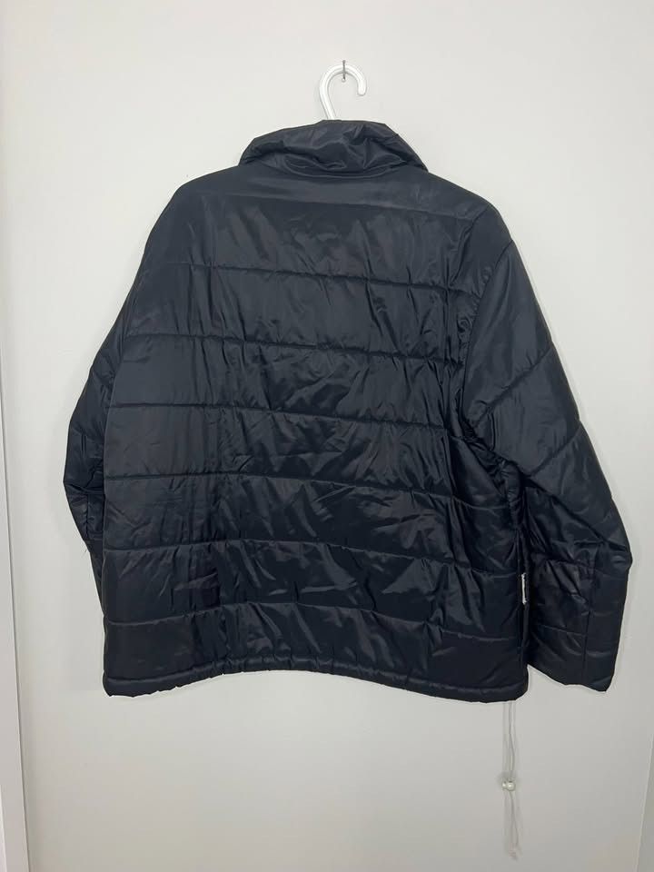 Nike Vintage Nike Puffer Jacket Women's Black Insulated Pullover Size L / US 10 / IT 46 - 2 Thumbnail