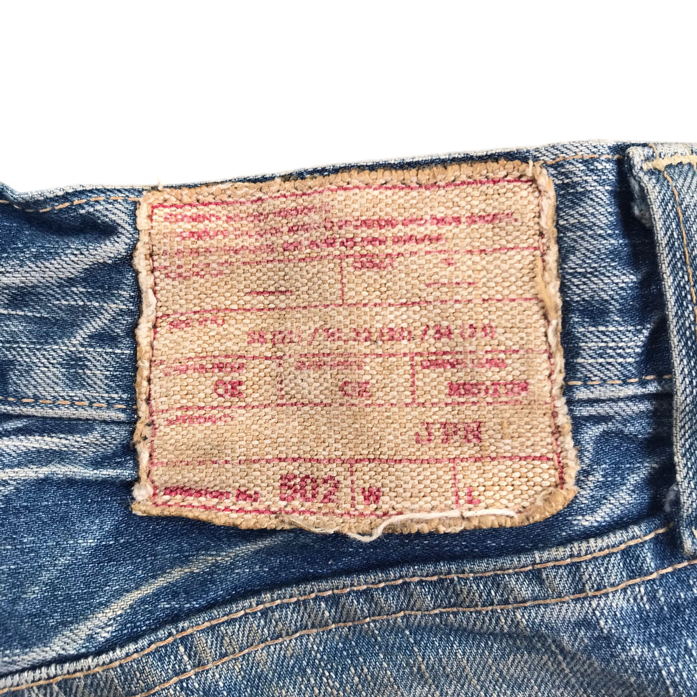 Edwin Vintage Edwin 502 Distressed Denim Acid Wash-Size 33 Size US 30 / EU 46 - 9 Thumbnail