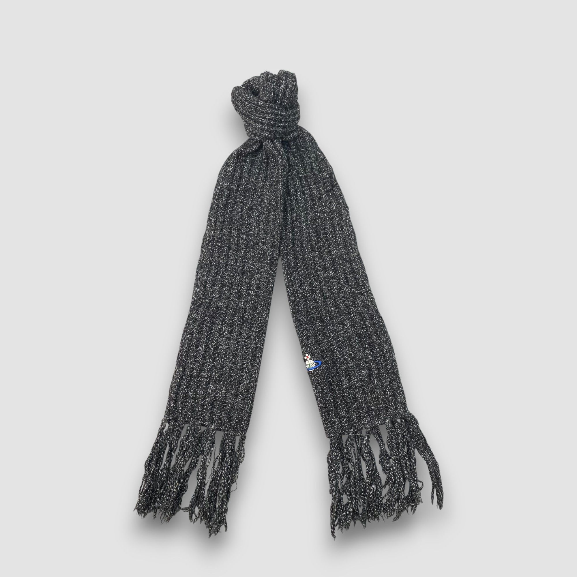 Vivienne Westwood Vintage Vivienne Westwood Scarf Muffler Orbs Wool Scarves Size ONE SIZE - 1 Thumbnail