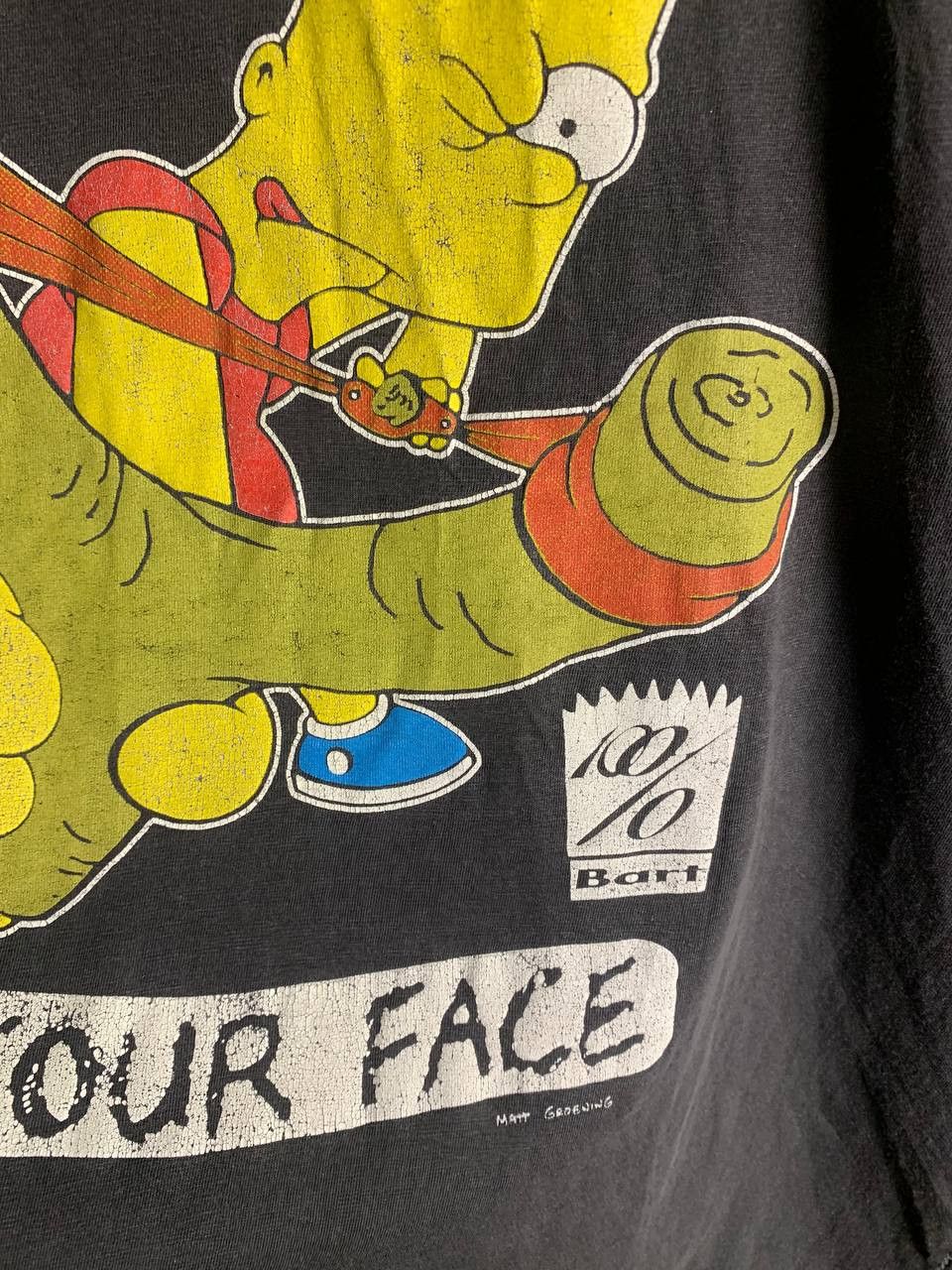 Cartoon Network Vintage The Simpsons Bart 1999 T-Shirt Retro Movie Y2K Size US XL / EU 56 / 4 - 6 Thumbnail