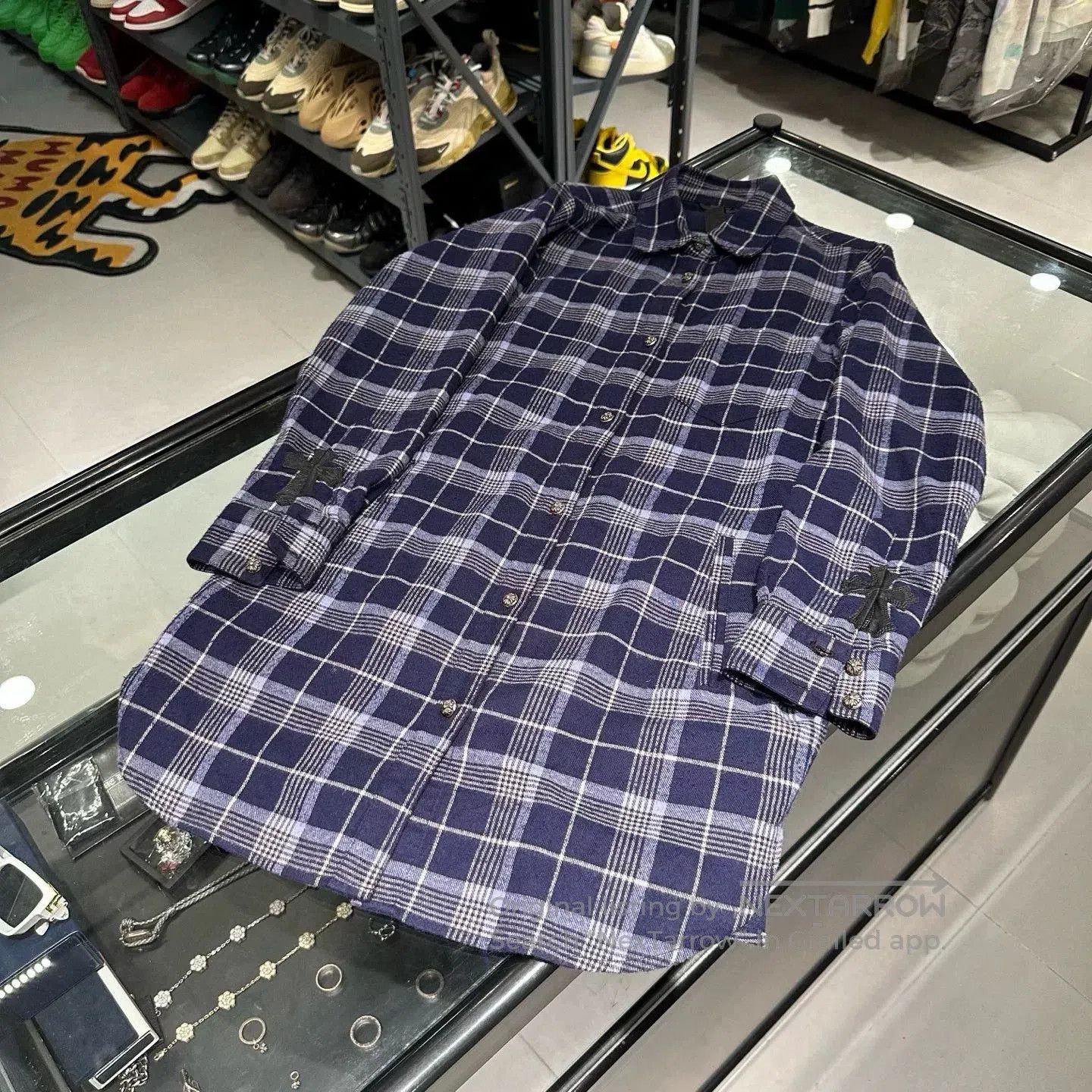 Chrome Hearts Chrome Hearts Flannel Silver Buckle Jacket. Size US M / EU 48-50 / 2 - 1 Thumbnail