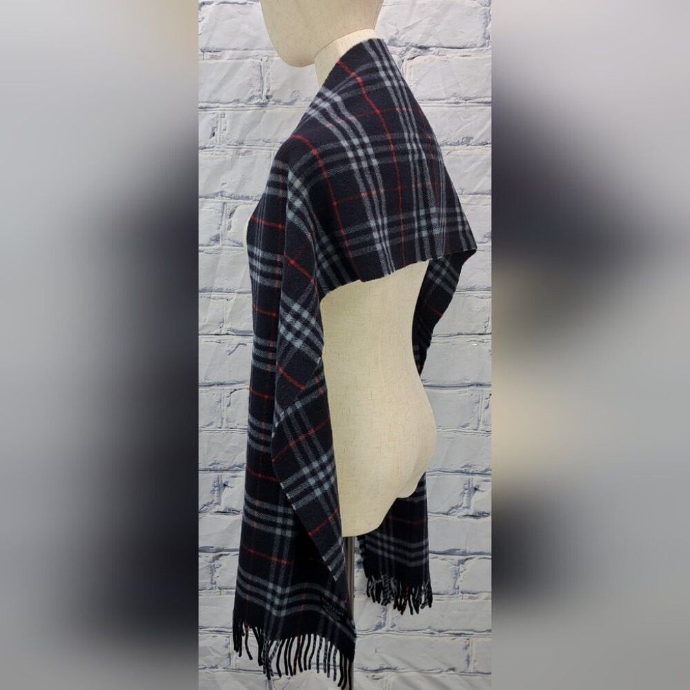 Burberry Burberry Vintage Scarf Nova Check 100% Cashmere Wool Scotla Size ONE SIZE - 7 Thumbnail