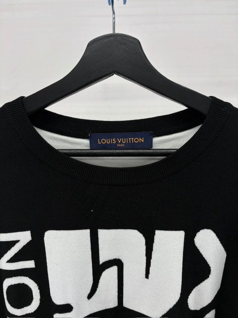 Louis Vuitton Louis Vuitton 1854 Series Knit Logo Tee -2505 Size US XXL / EU 58 / 5 - 4 Thumbnail