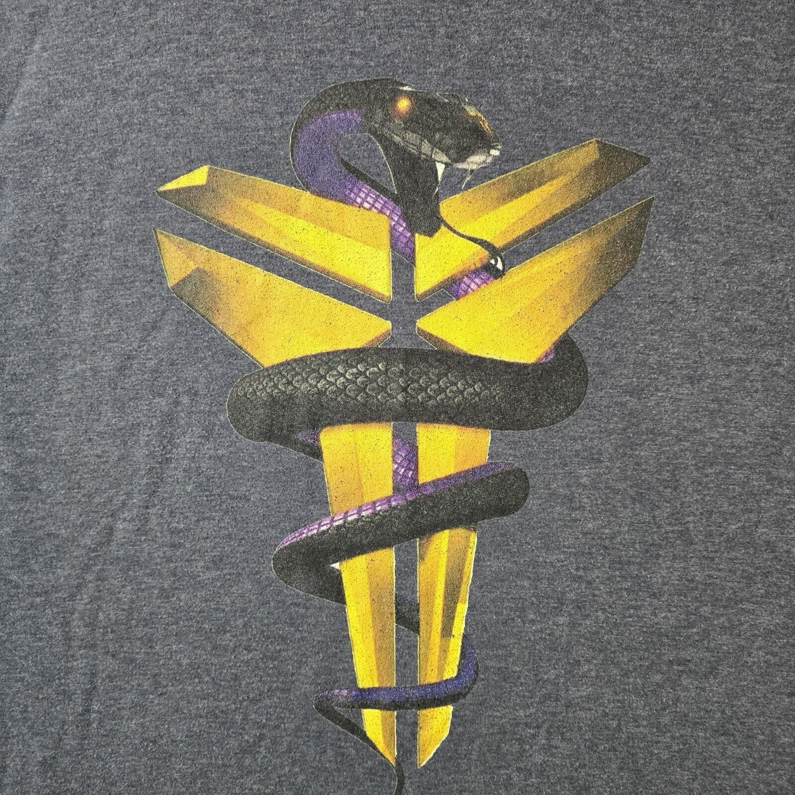 NBA Kobe Bryant Black Mamba Shirt Size Large Los Angeles Lakers Size US L / EU 52-54 / 3 - 3 Thumbnail