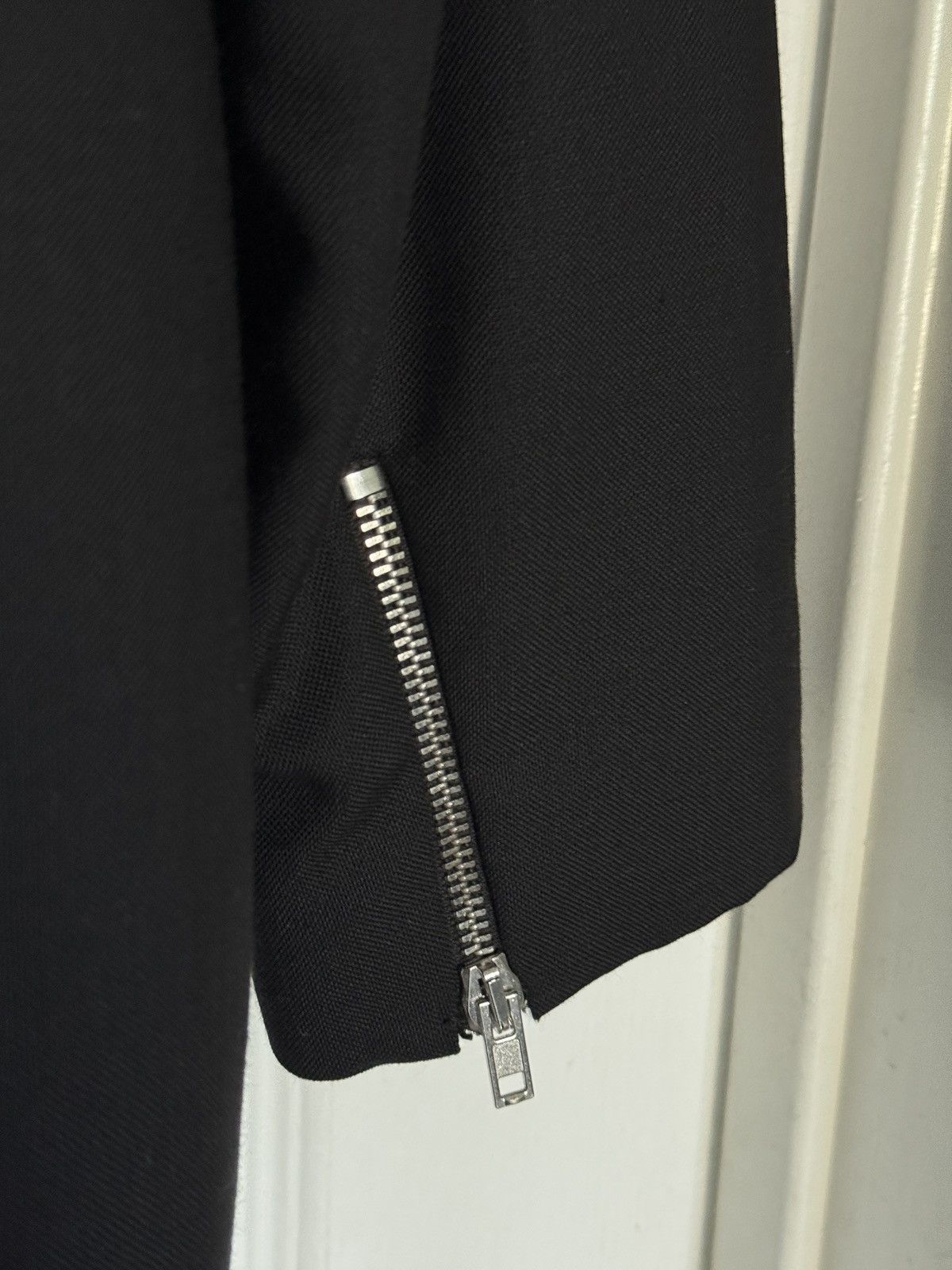 McQ Alexander McQueen Zipper Sleeve Blazer Size 36R - 4 Thumbnail