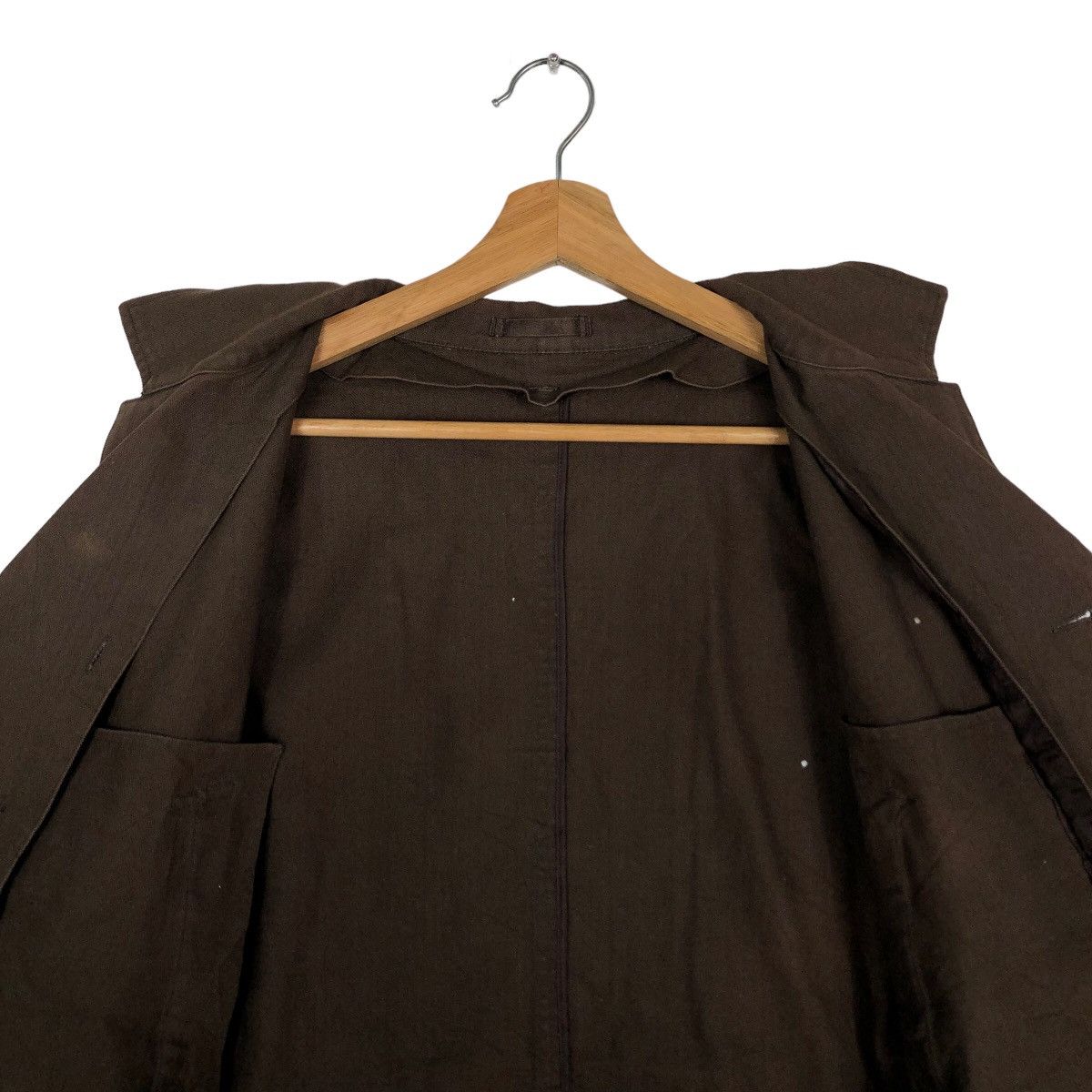 Japanese Brand 🔥90’s Vintage Hikory Chore Jacket Japan Issey Miyake Size US L / EU 52-54 / 3 - 11 Thumbnail