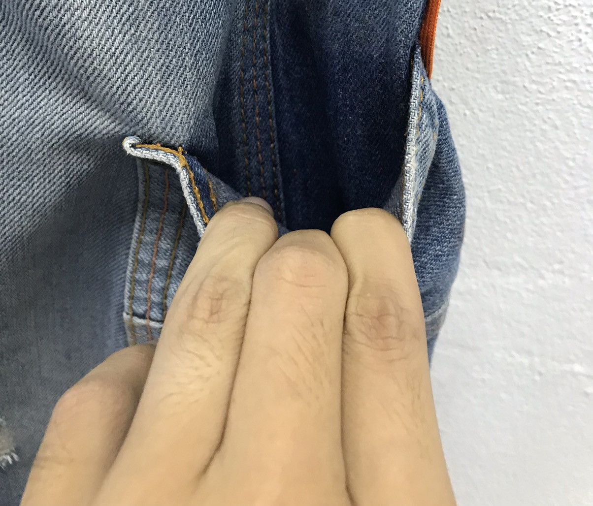 If Six Was Nine Vintage Genoese Tante Cose Buone Atutti Denim Pants Size US 32 / EU 48 - 11 Thumbnail