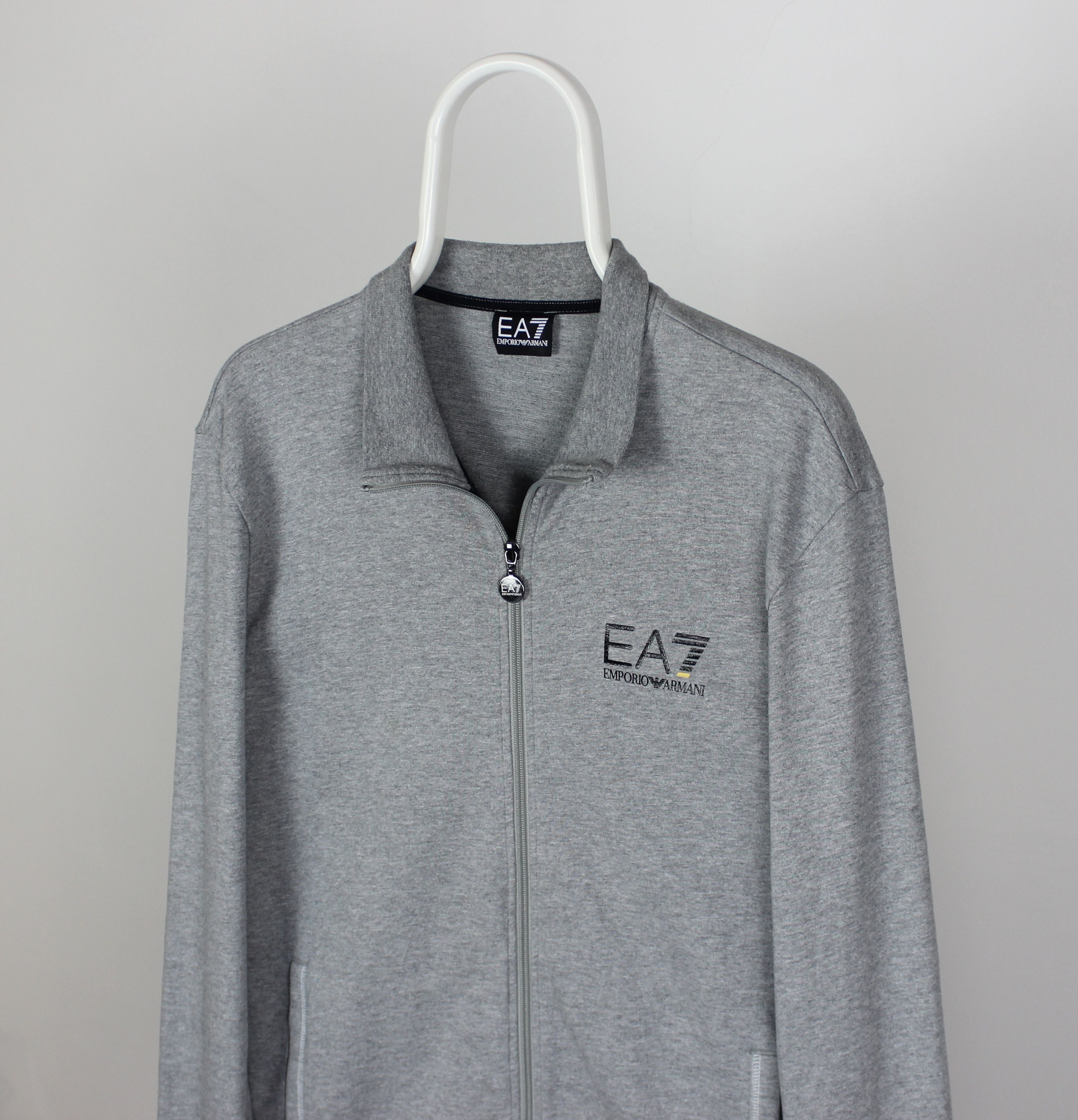 Emporio Armani EA Emporio Armani sweatshirt men zip L XL gray Size US XL / EU 56 / 4 - 2 Thumbnail
