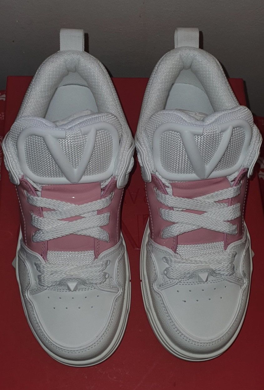 Valentino Valentino pink and white low sneakers, size 37 It Size US 7 / IT 37 - 9 Thumbnail