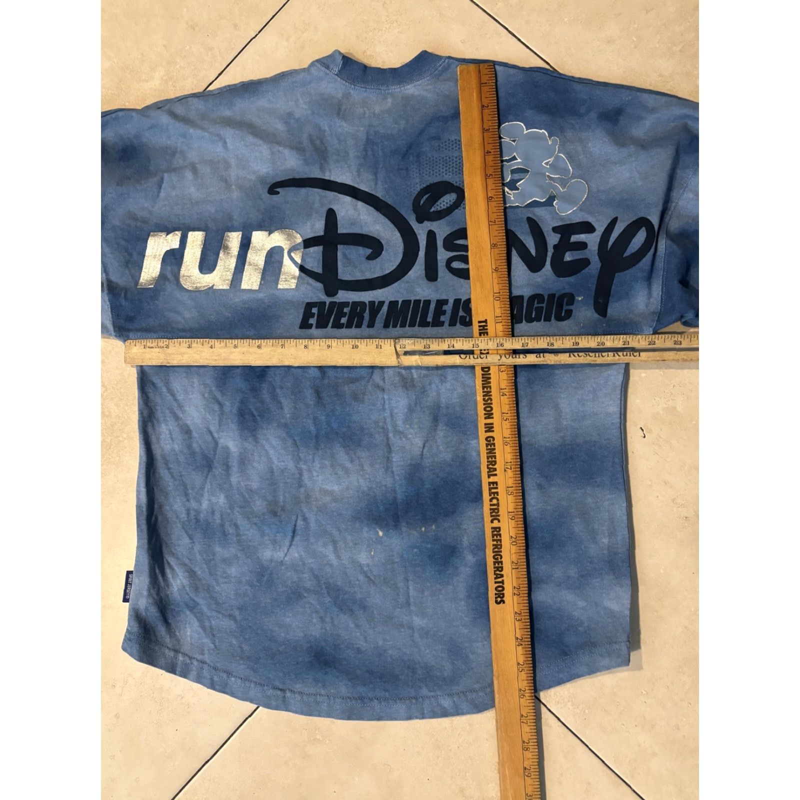 Disney Disney Shirt Womens Small Blue Spirit Jersey runDisney Every Mile Is Magic Race Size S / US 4 / IT 40 - 6 Thumbnail