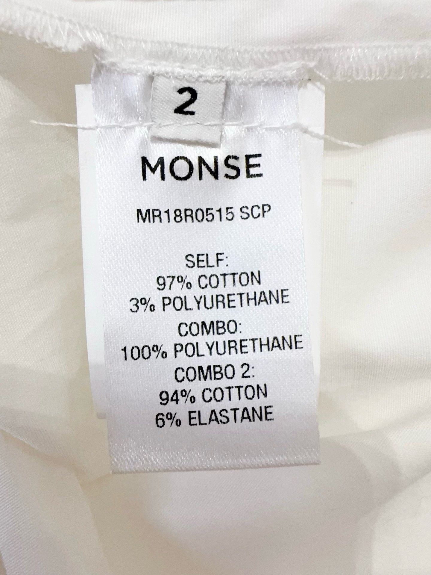 Monse Off-Shoulder White Dress/, Women's — image 5 of 6