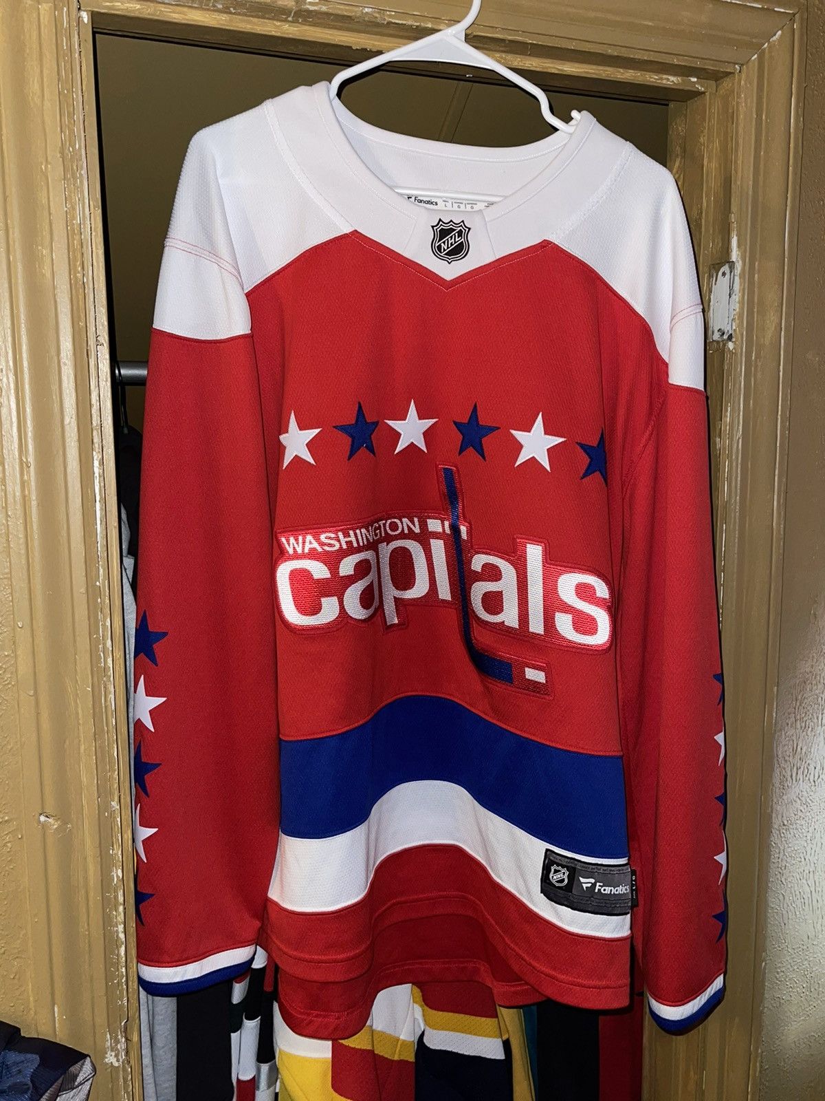 Reebok capitals jersey clearance