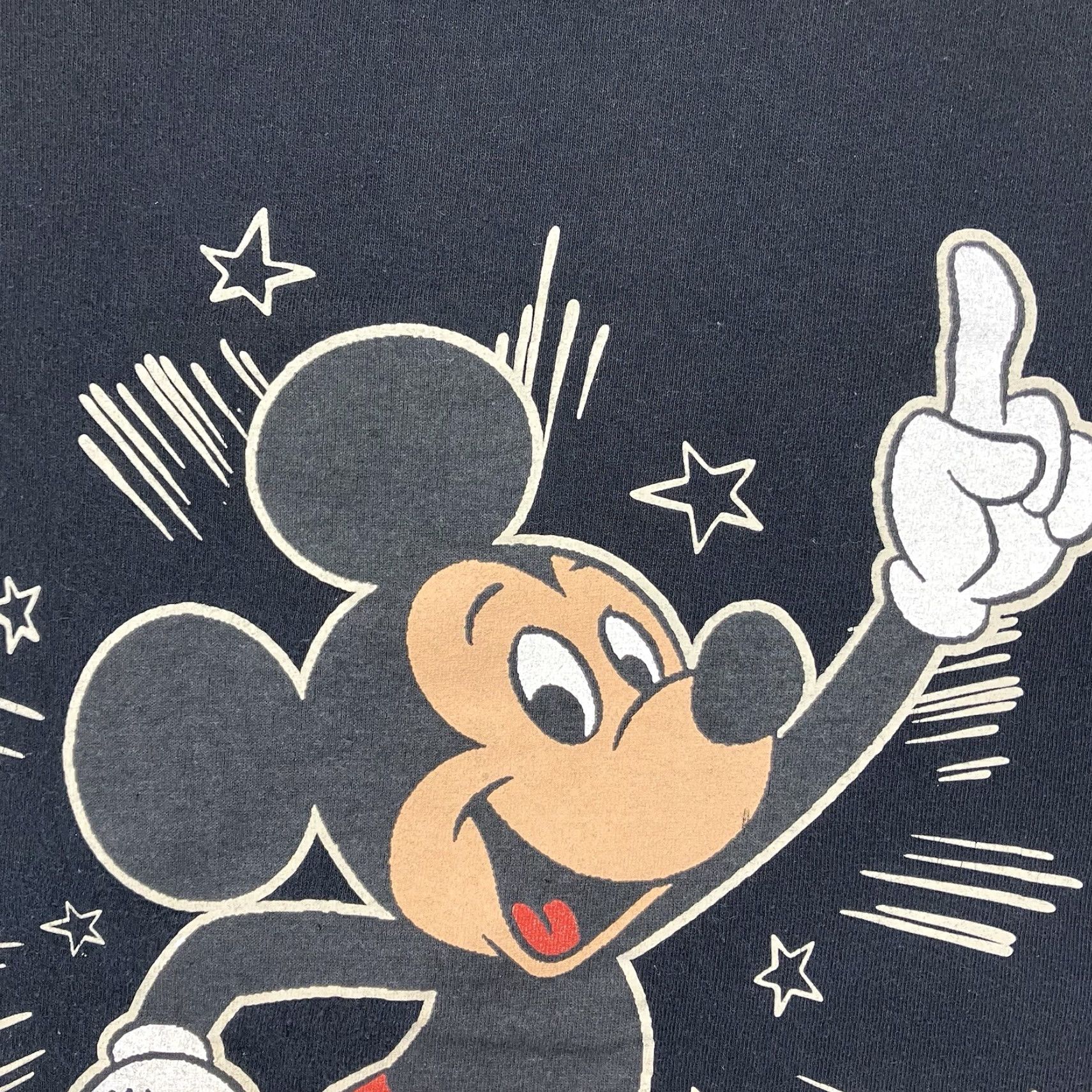 Disney Disney Mickey Mouse T-Shirt Men's Large Black Cotton Short Sleeve Crew Neck 100 Years of Wonder Graphic Mens Size US L / EU 52-54 / 3 - 5 Thumbnail