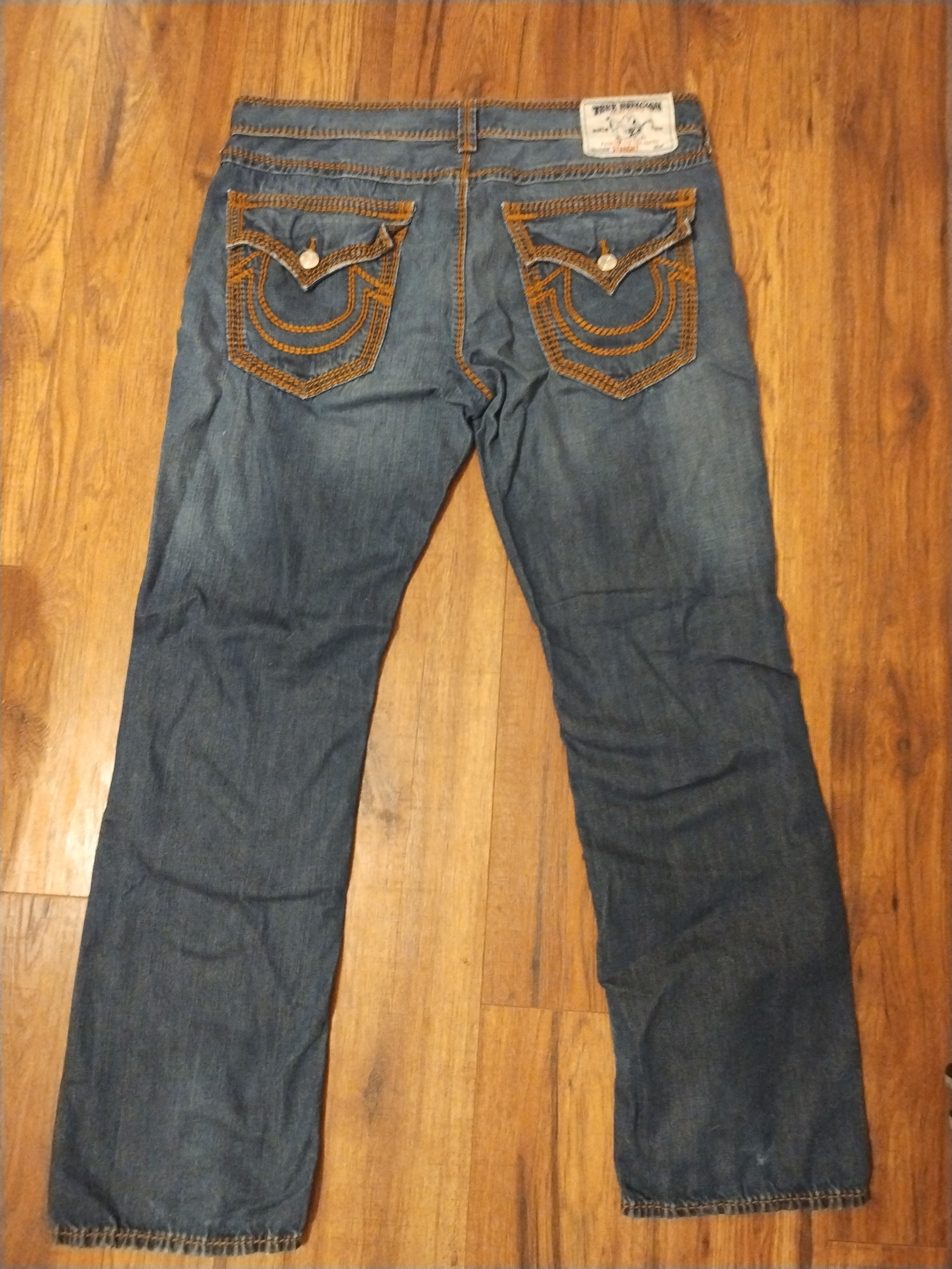 True Religion RARE Devils Post True Religion Double Stitched retail $360 Size US 38 / EU 54 - 2 Thumbnail
