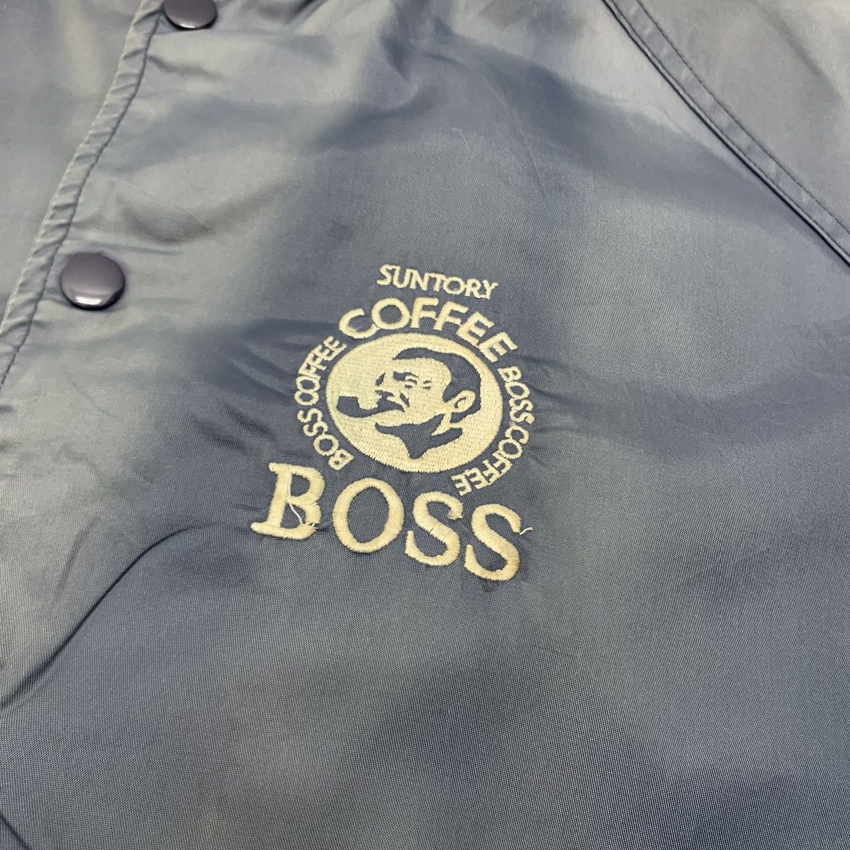 Japanese Brand THRASHED Sun Faded Suntory Coffee Boss Light Bomber Jacket Size US L / EU 52-54 / 3 - 5 Thumbnail