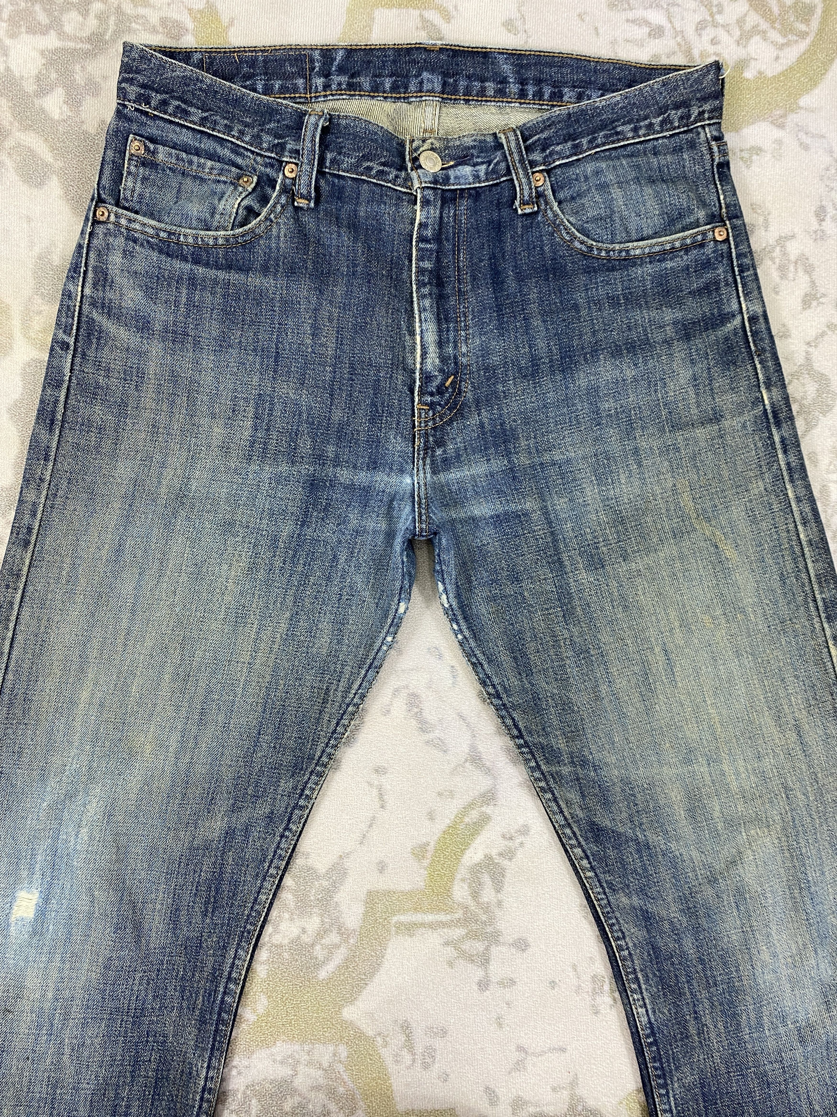 Levi's Dirty Blue Vintage Levi's 532 Denim 33x32.5 -JN835 Size US 33 - 3 Thumbnail