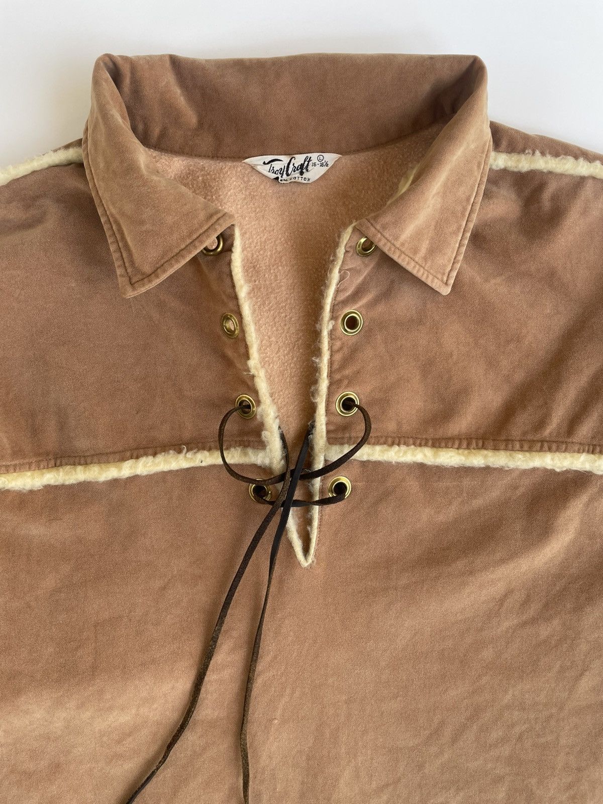 Other Vintage 1960s Leather Jacket Size US L / EU 52-54 / 3 - 3 Thumbnail