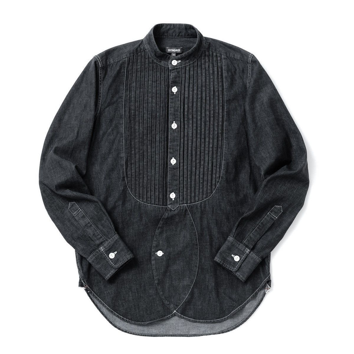Other Syndro denim tuxedo shirt Size US L / EU 52-54 / 3 - 1 Thumbnail