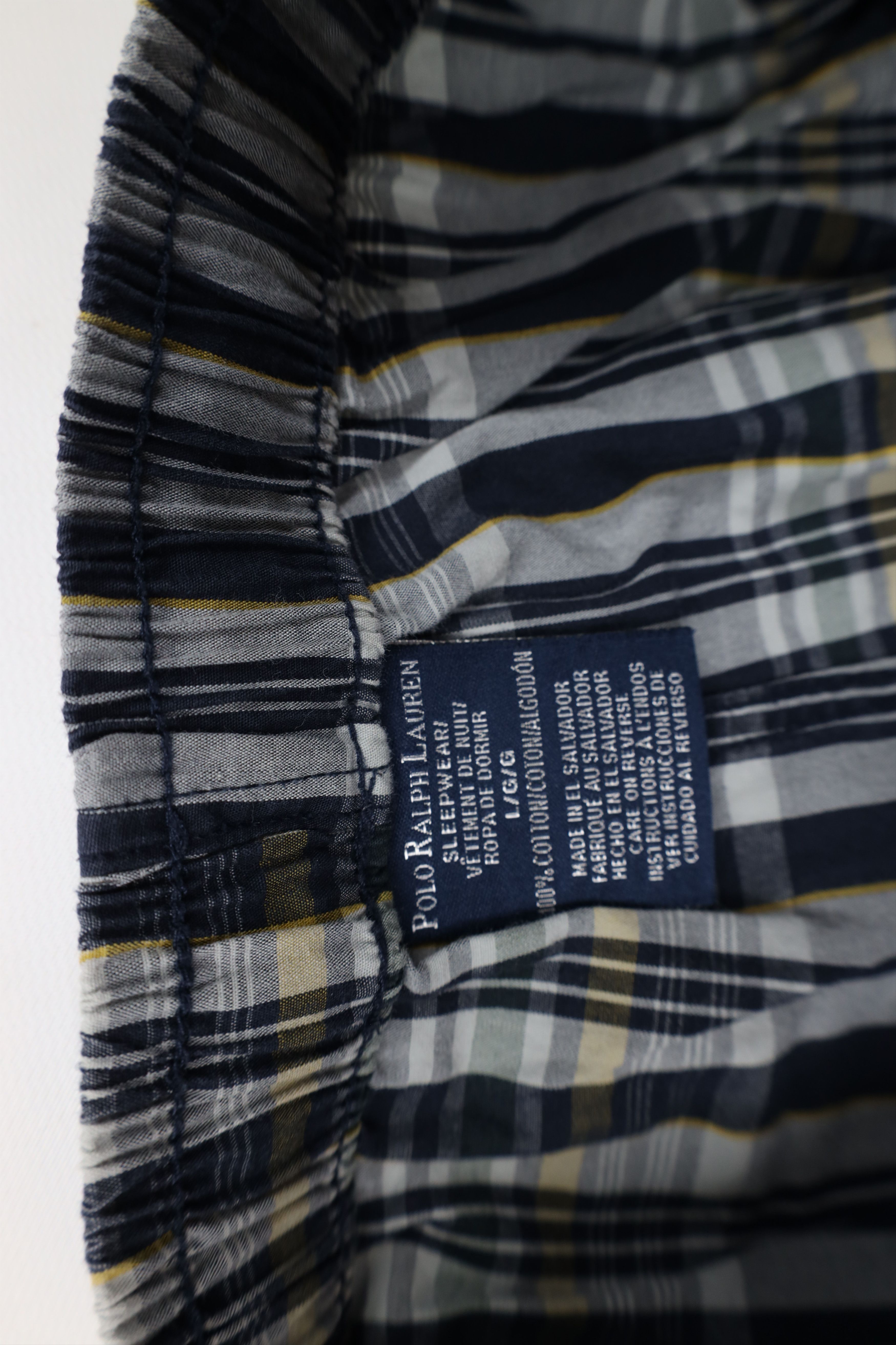 Ralph Lauren Vintage 90s Ralph Lauren Wide Leg Pajamas PJs Sleep Pants Size US 36 / EU 52 - 8 Thumbnail