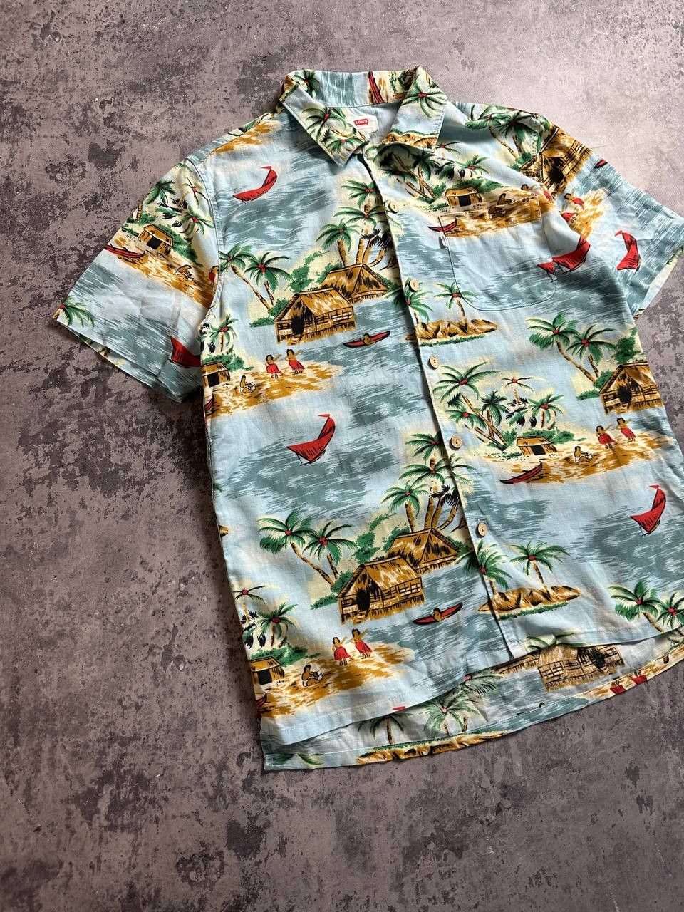 Levi's Shirt Levis Havail Beach Size US M / EU 48-50 / 2 - 2 Thumbnail