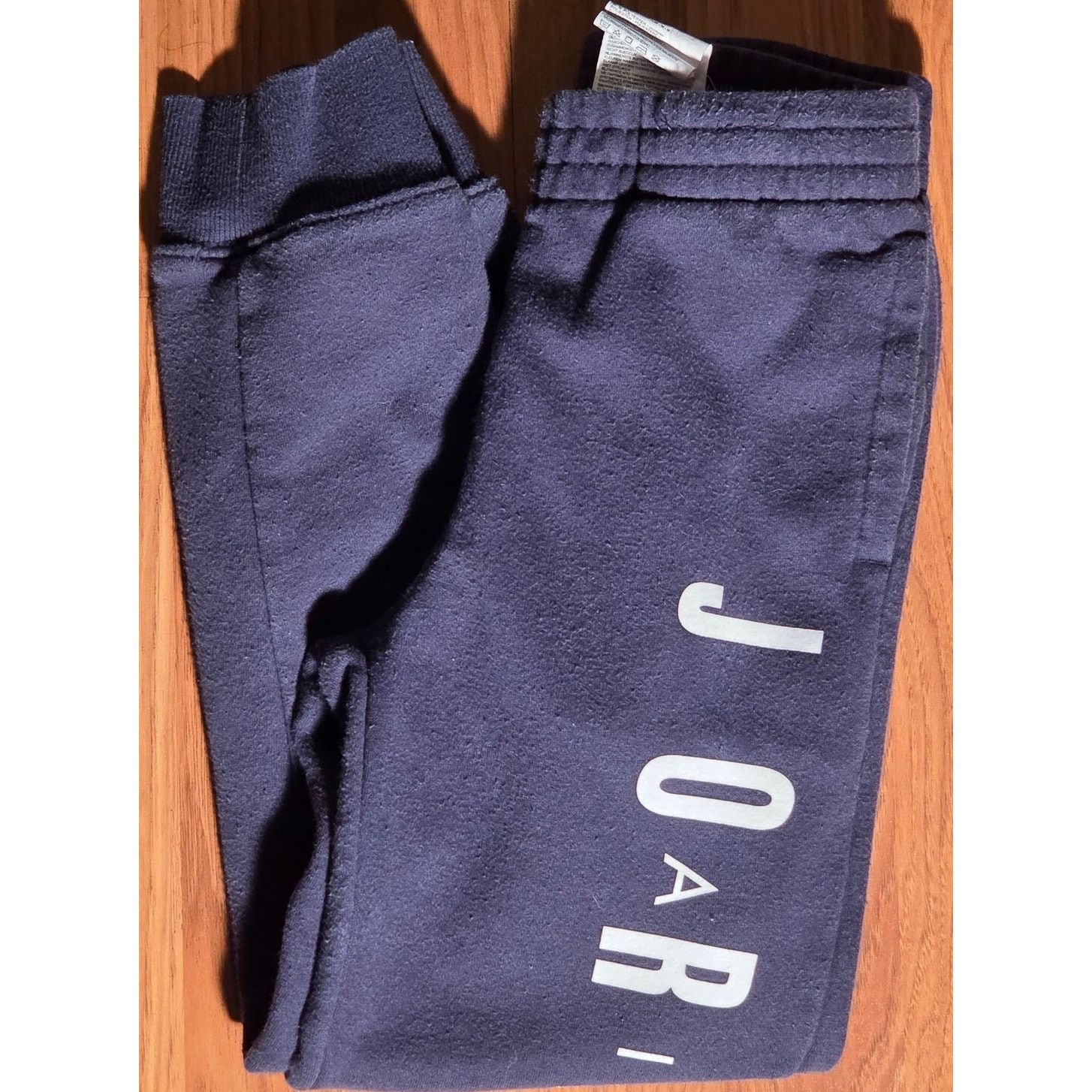 Jordan Brand Air Jordan Navy Blue Sweatpants Size 8-10 Years Old Size 22" - 3 Thumbnail