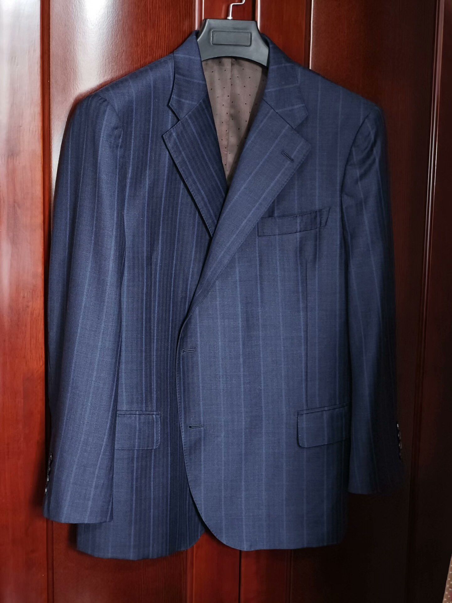 Hickey Freeman Hickey Freeman Italian Wool Suit Size US L / EU 52-54 / 3 - 1 Thumbnail