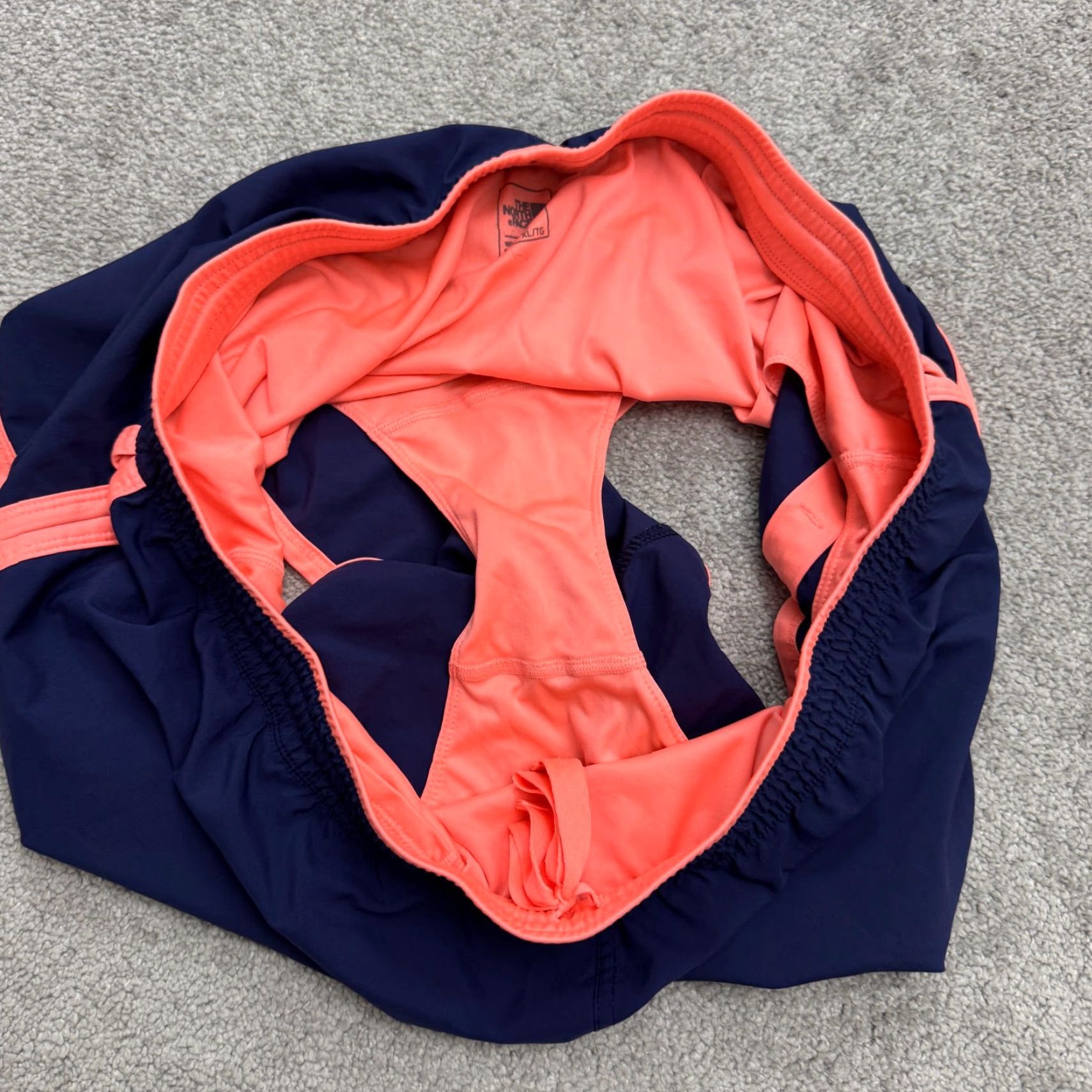 The North Face The North Face Running Activewear Shorts Womens XL Blue Pink Athletic Outdoor Size 40" / US 18 - 3 Thumbnail