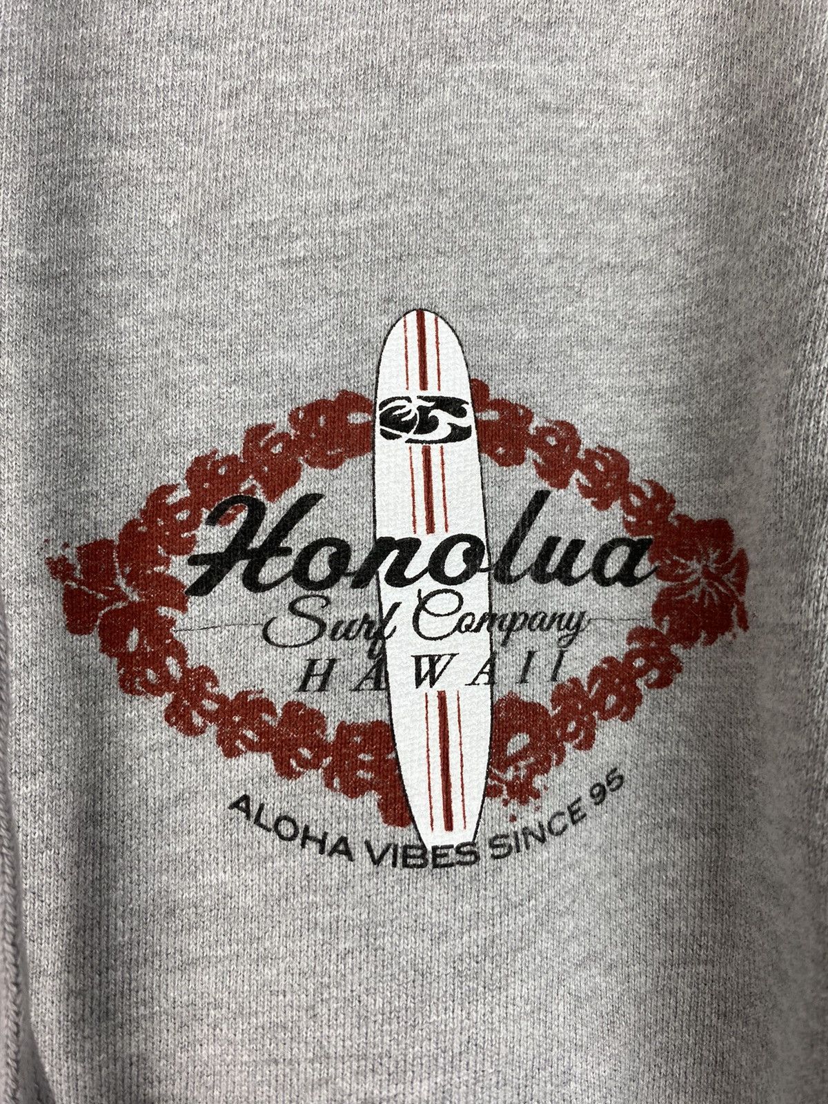 Japanese Brand Honolula Surf Company Hawaii Zip Hoodie Sweatshirt Size US M / EU 48-50 / 2 - 3 Thumbnail