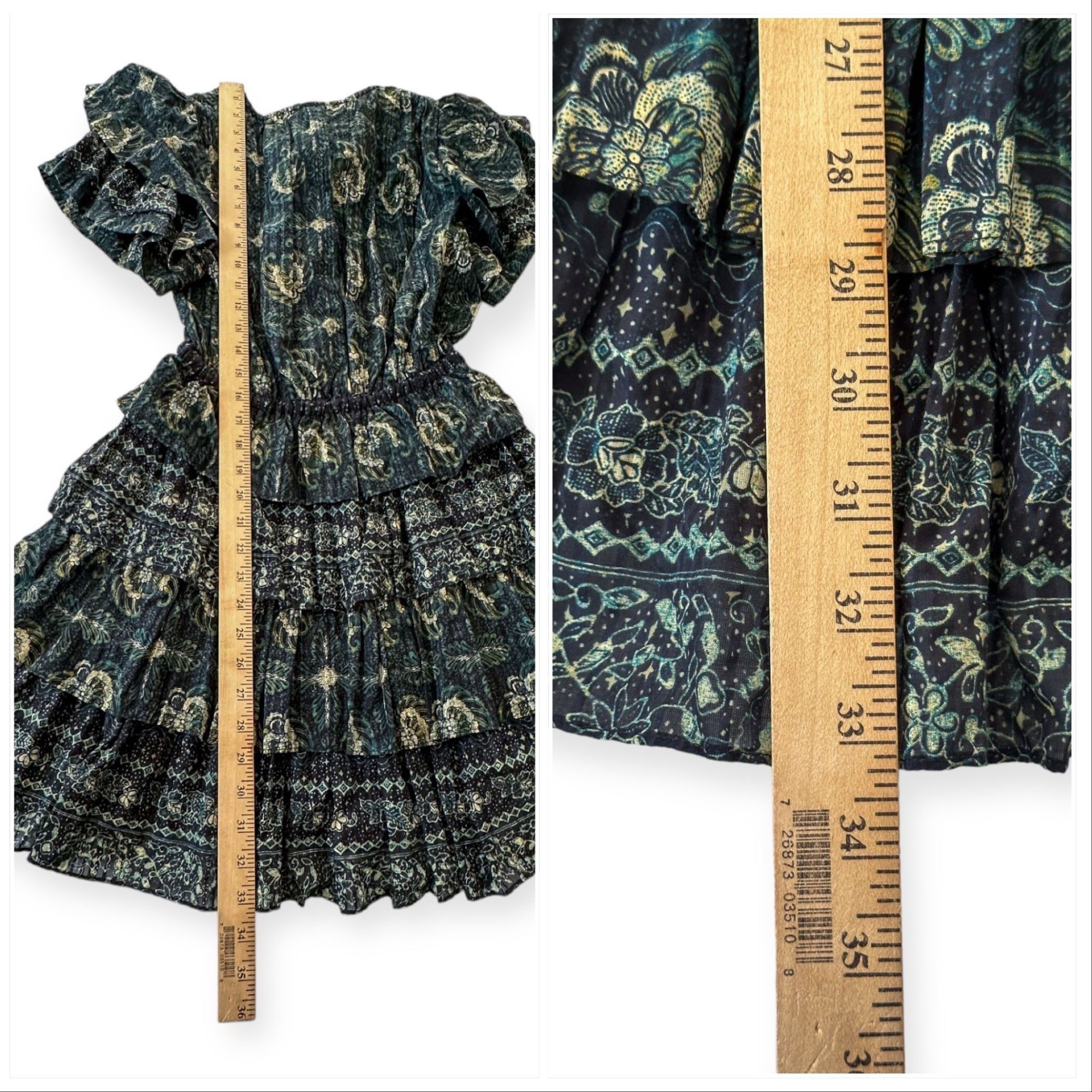 Ulla Johnson Ulla Johnson Kaitlyn Dress in Pacific, Size 0, Blue/green, N Size XS / US 0-2 / IT 36-38 - 14 Thumbnail