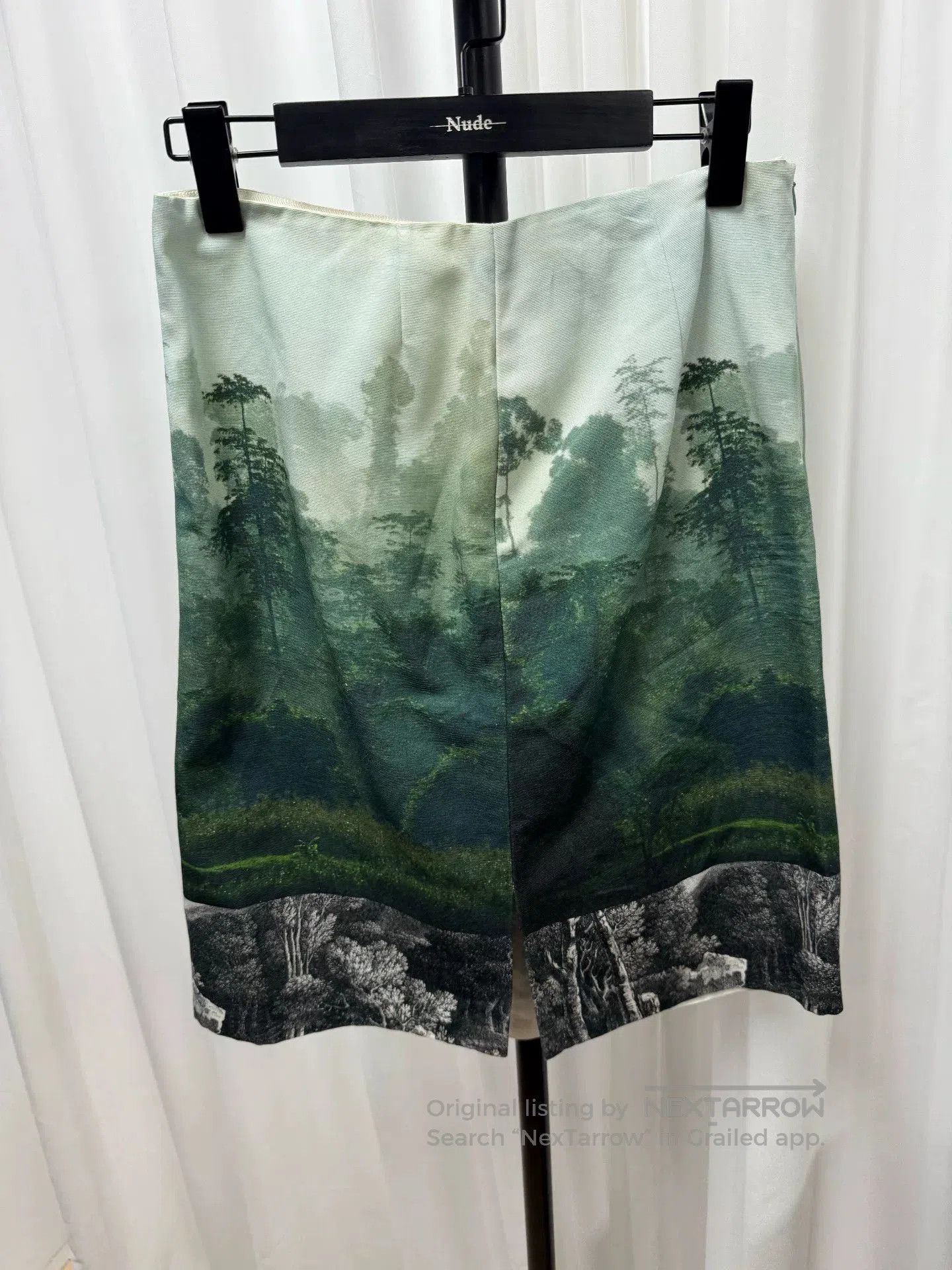 Other dries van noten forest landscape skirt. Size 35" - 1 Thumbnail