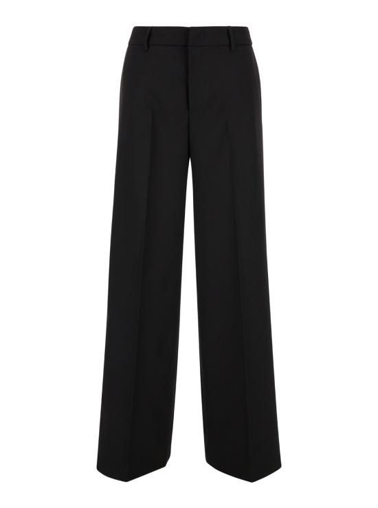 PT Torino PT TORINO Women Straight Pants CDVSLRZ00STDDX220990 Black Size 26" / US 2 / IT 38 - 1 Thumbnail