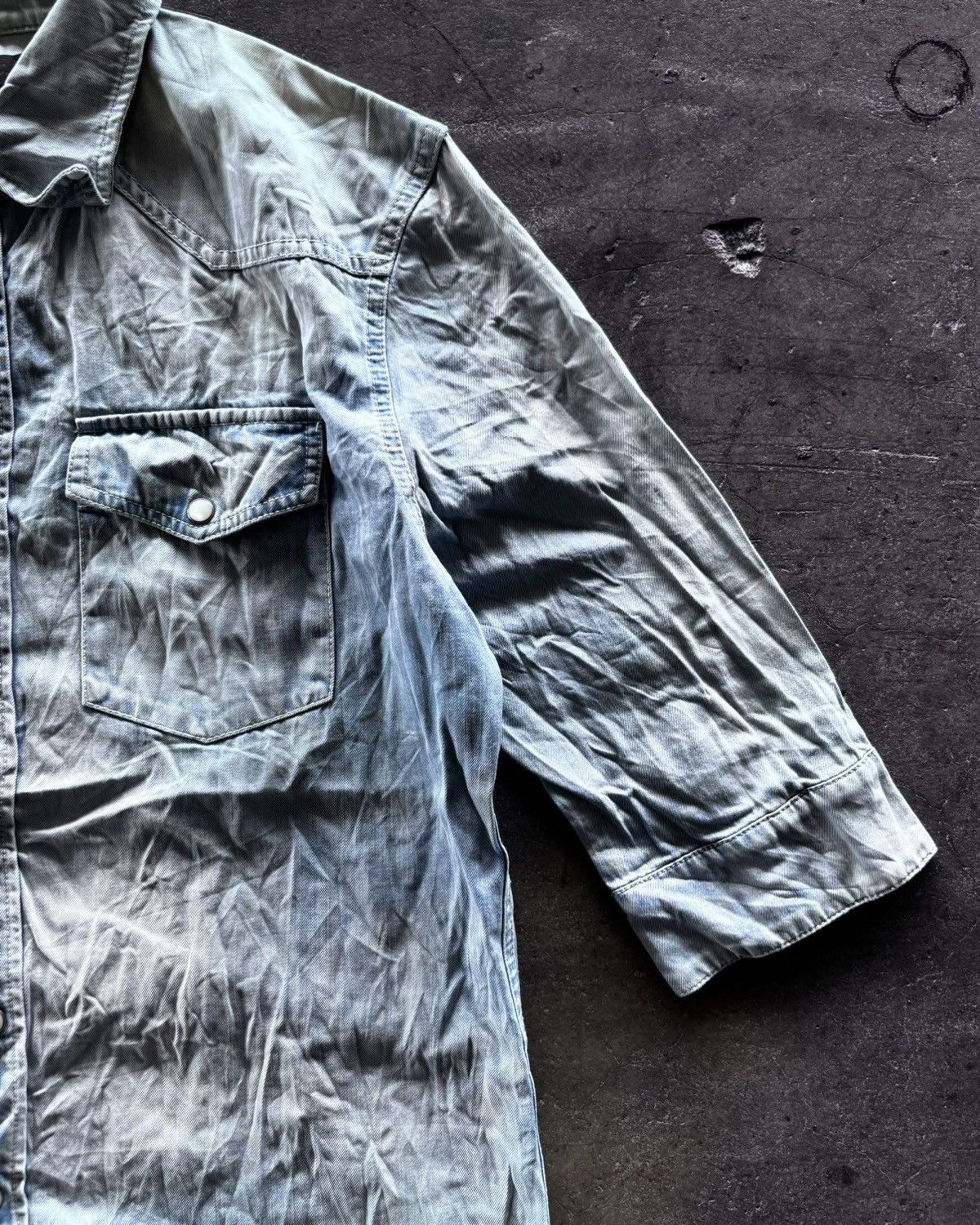 JACKROSE × Japanese Brand Jackrose x Luv Maison Denim Button Up Shirt Size US L / EU 52-54 / 3 - 3 Thumbnail