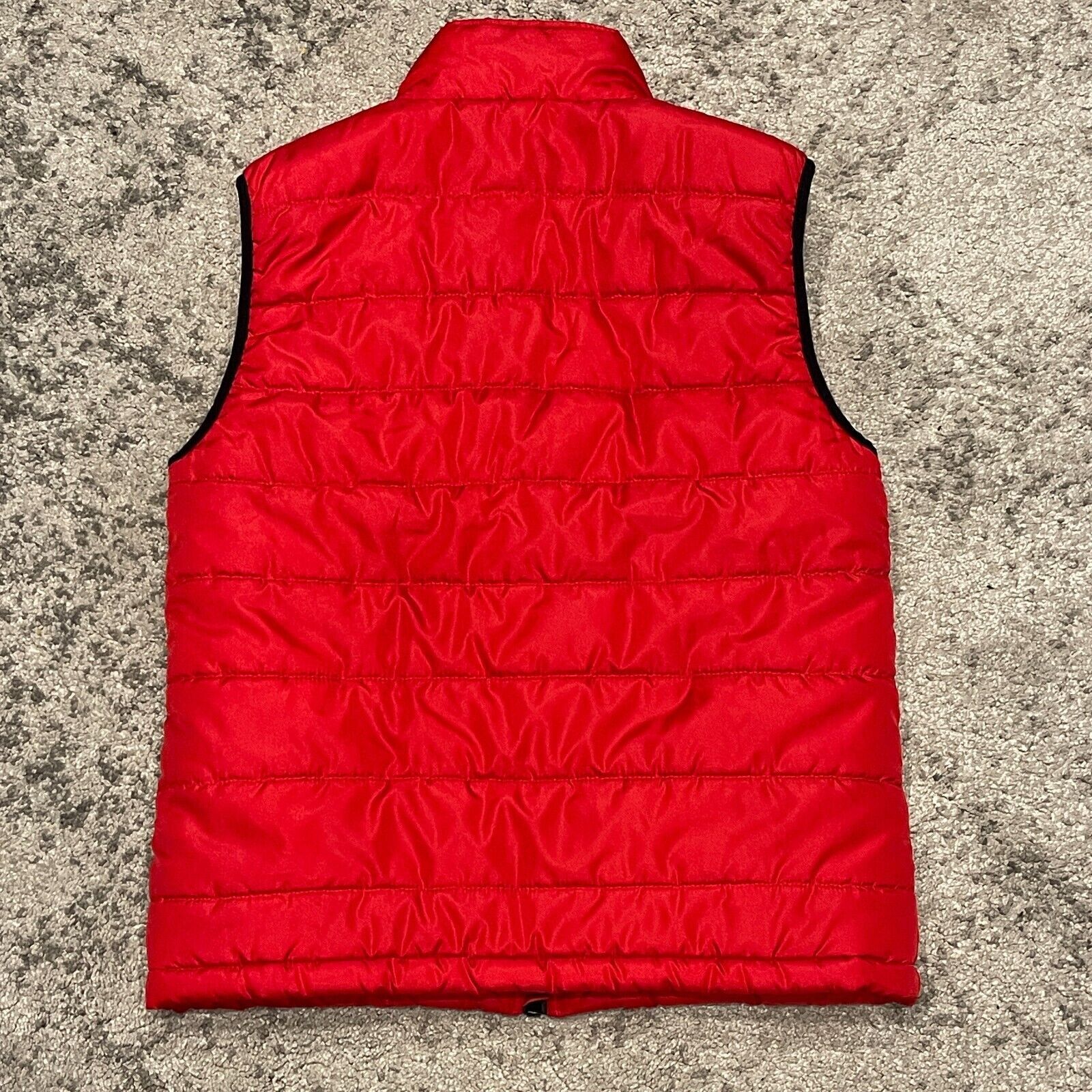 Guess Guess red black Quilted Puffer Vest Jacket Size Small S Size US S / EU 44-46 / 1 - 7 Thumbnail
