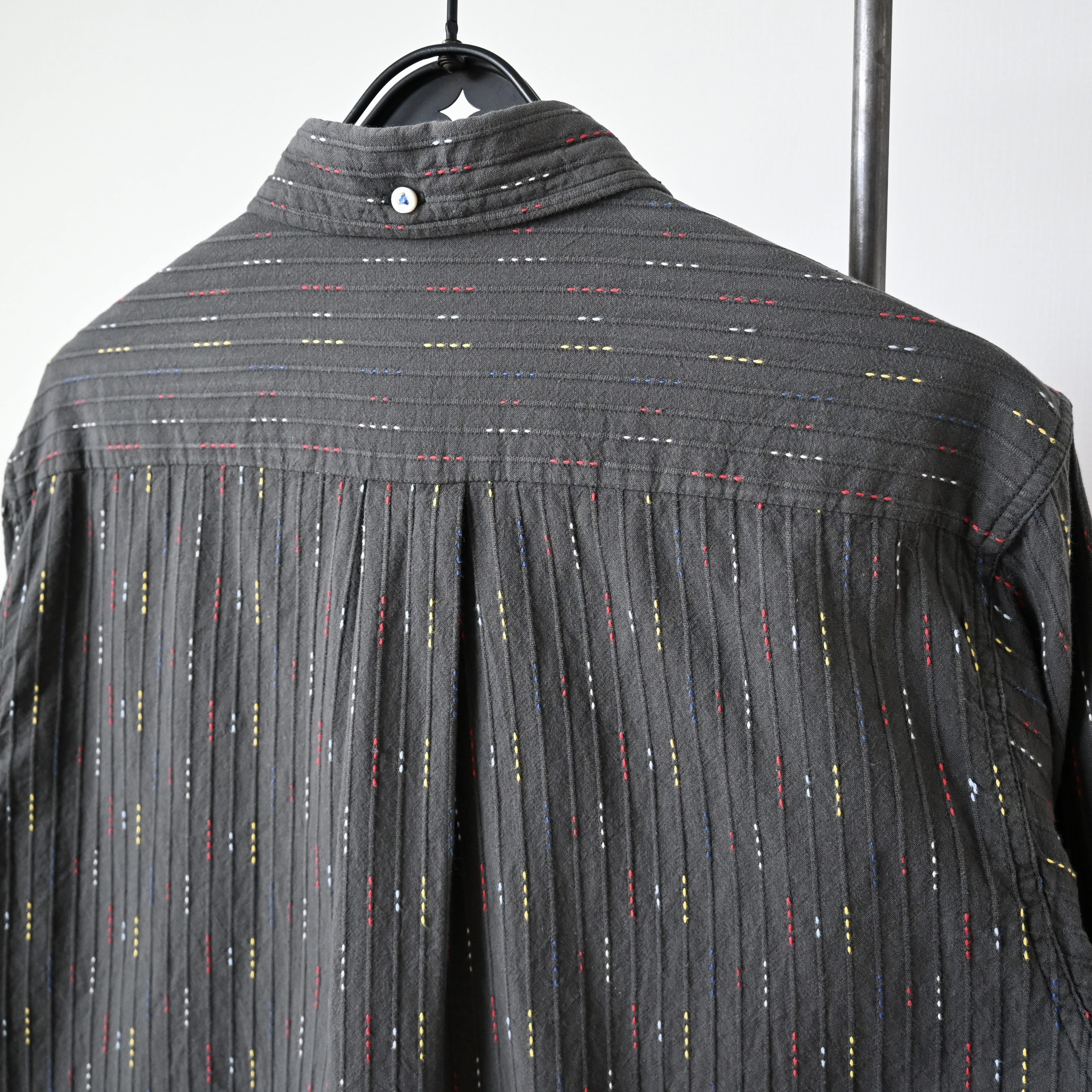 Sugar Cane SUGAR CANE multicolor dobby weave BD shirt, made in Japan Size US L / EU 52-54 / 3 - 3 Thumbnail