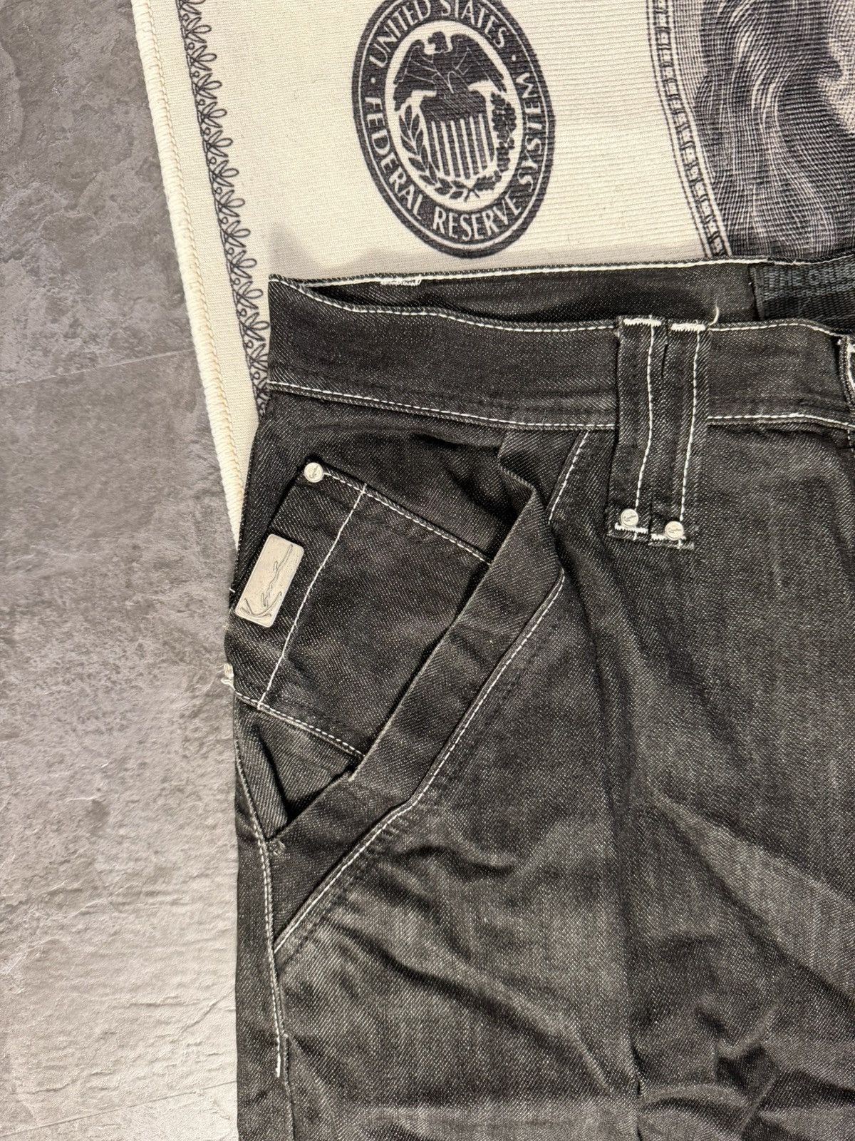 Karl Kani Vintage Karl Kani jeans,sk8 streetwear y2k japan style Size US 38 / EU 54 - 11 Thumbnail