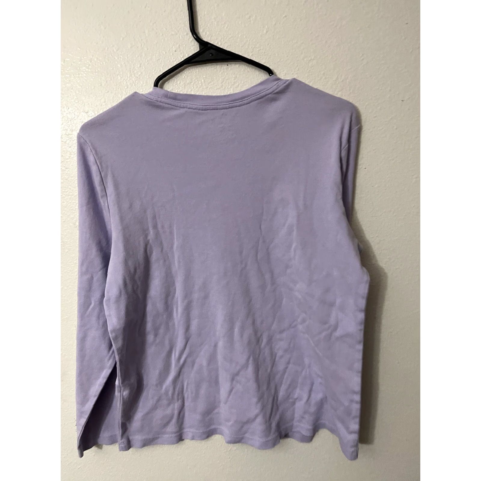 Vintage Chicos Sweater Womens 2 US Purple Solid Knit Long Sleeve Size XS / US 0-2 / IT 36-38 - 3 Thumbnail