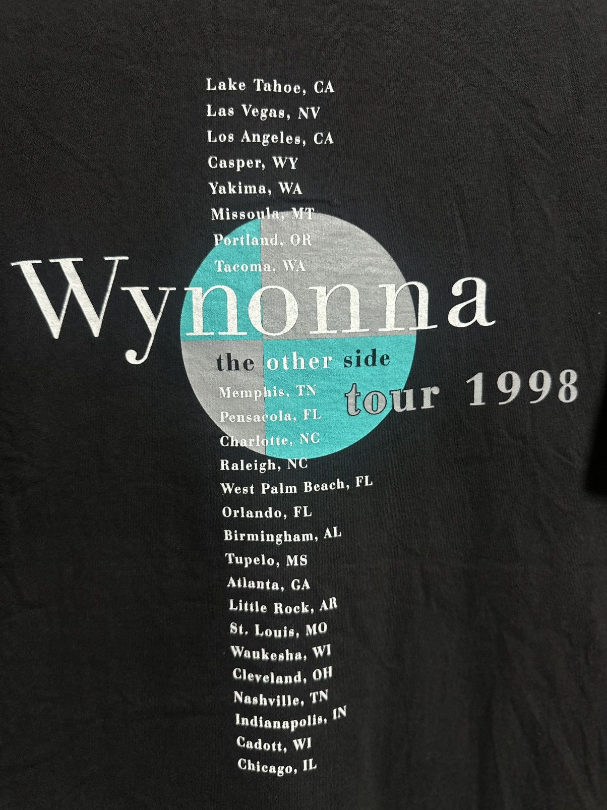Band Tees Vintage 90s Wynonna The Other Side Faded Tee Size US L / EU 52-54 / 3 - 3 Thumbnail