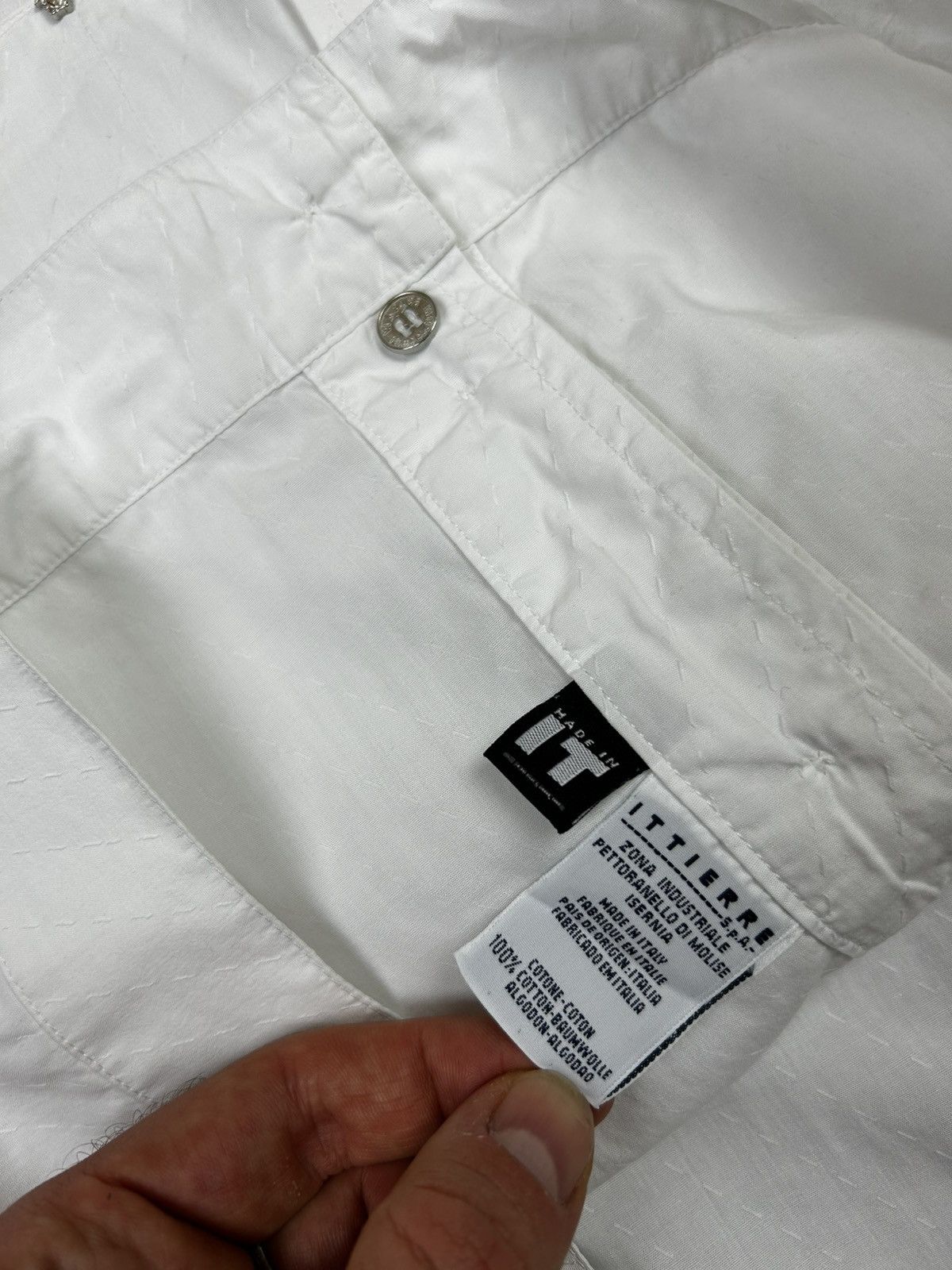 Versace Vintage Versace Jeans Couture Button up Shirt Size US L / EU 52-54 / 3 - 8 Thumbnail