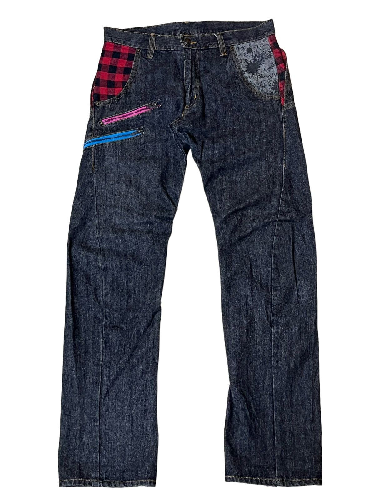 Le Grande Bleu (L.G.B.) SICK🔥JAPANESE BRAND SUGGESTION ACTIVE STREET JEANS Size US 32 / EU 48 - 1 Thumbnail