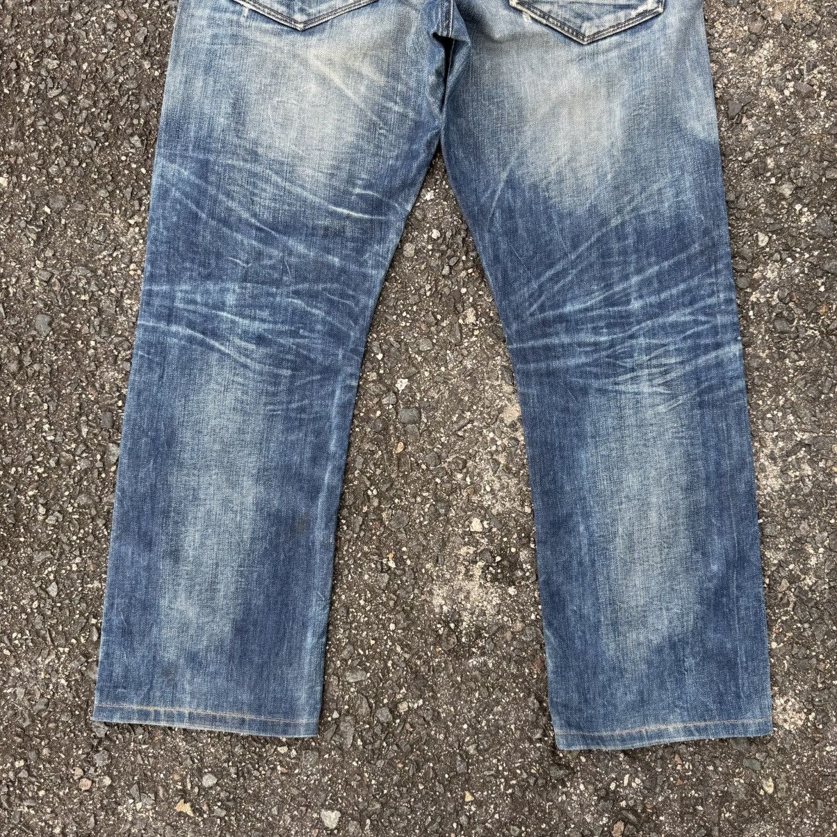 G-Star VINTAGE G STAR ITALY BUTTON FLY FADED JEAN DENIM PANTS Size US 35 - 12 Thumbnail